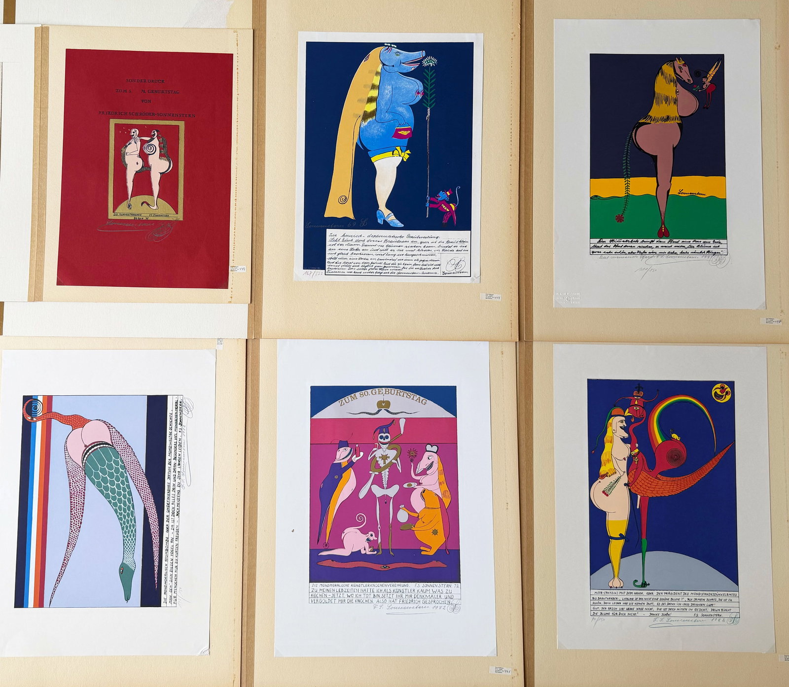 Friedrich SCHROEDER-SONNENSTERN (1892–1982), prints - 4