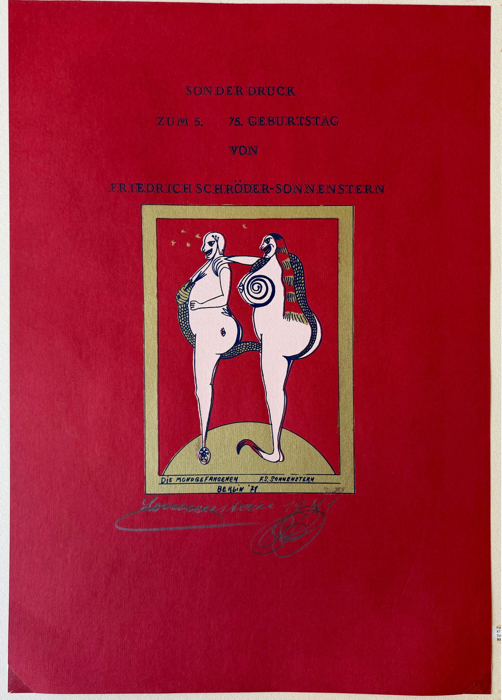 Friedrich SCHROEDER-SONNENSTERN (1892–1982), prints - 5