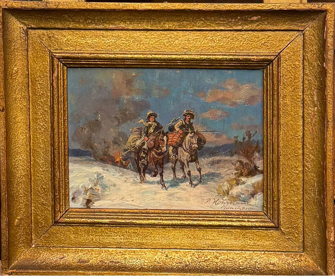 Paul HOHMANN, Soldiers on the Retreat. - 4