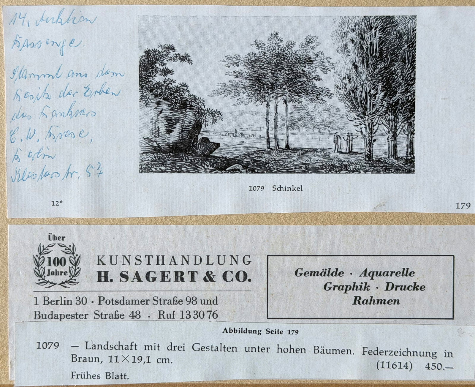 Schinkel, park scene - 5