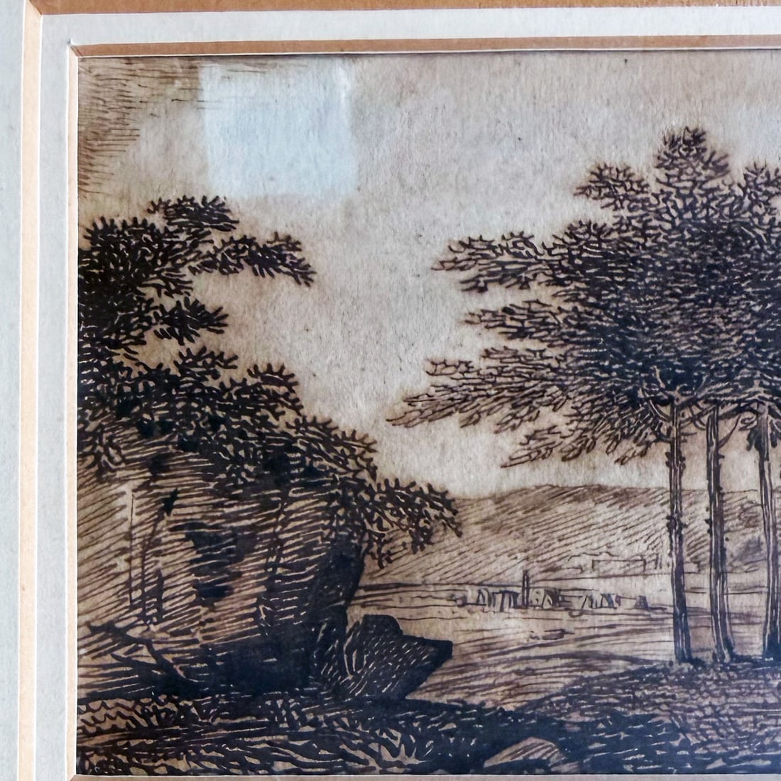 Schinkel, park scene - 7
