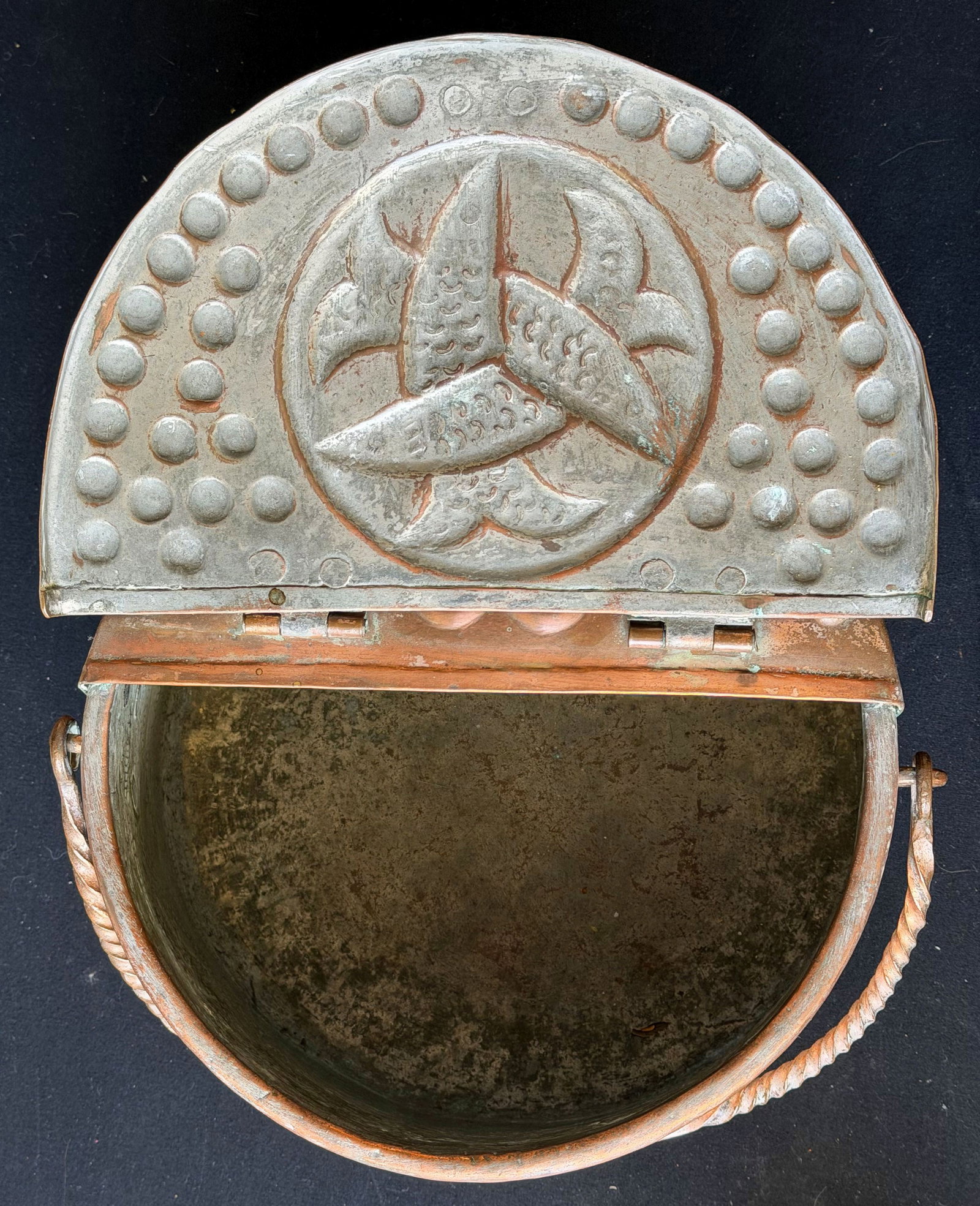 Large collection of copper items, 18th/19th century, - 3