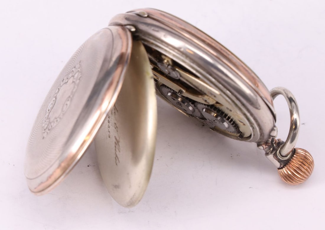 Set of 7 pocket watches, circa 1880/1890 - 12