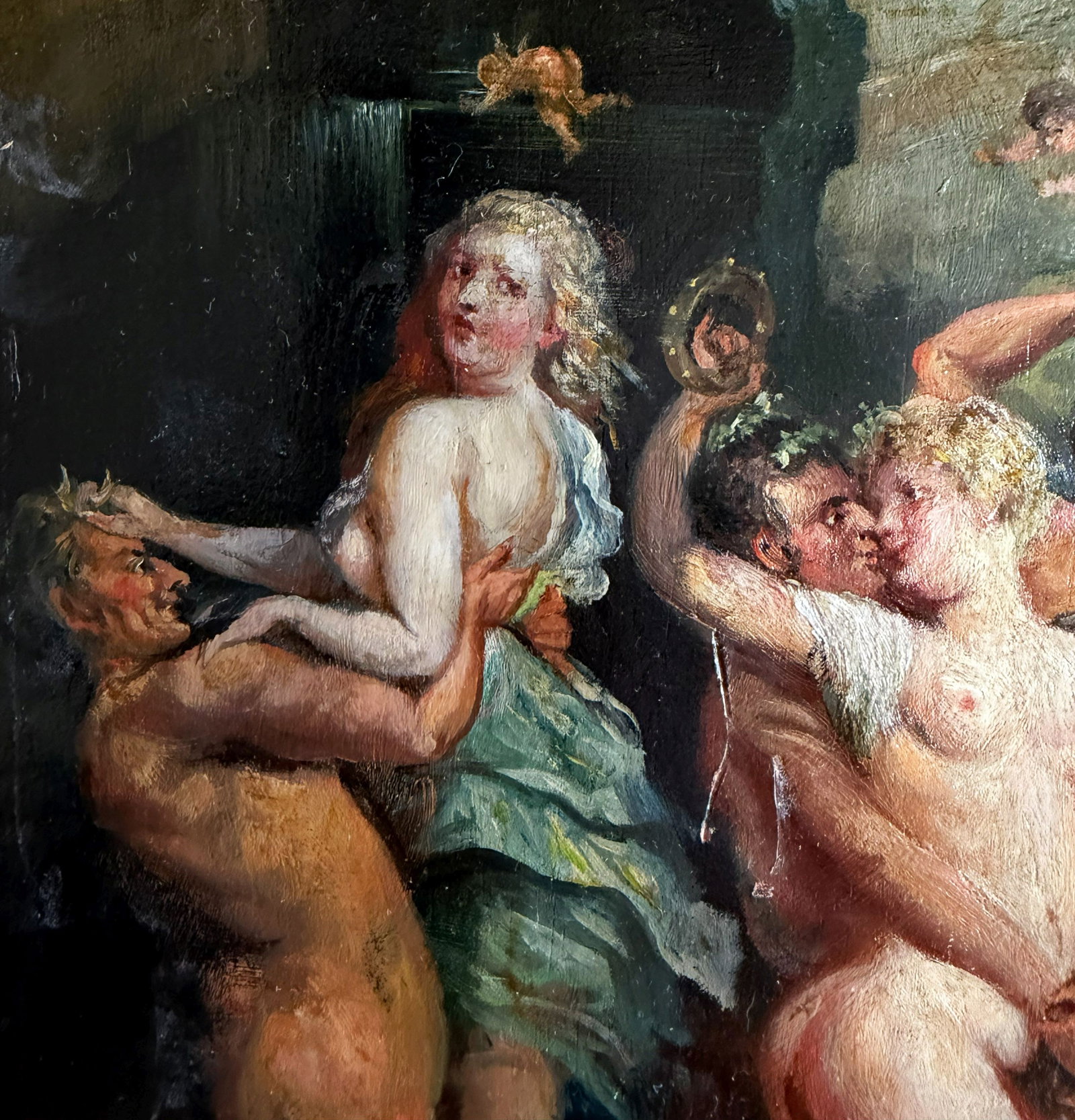 Unknown artist, copy after Rubens of a Bacchic scene - 4