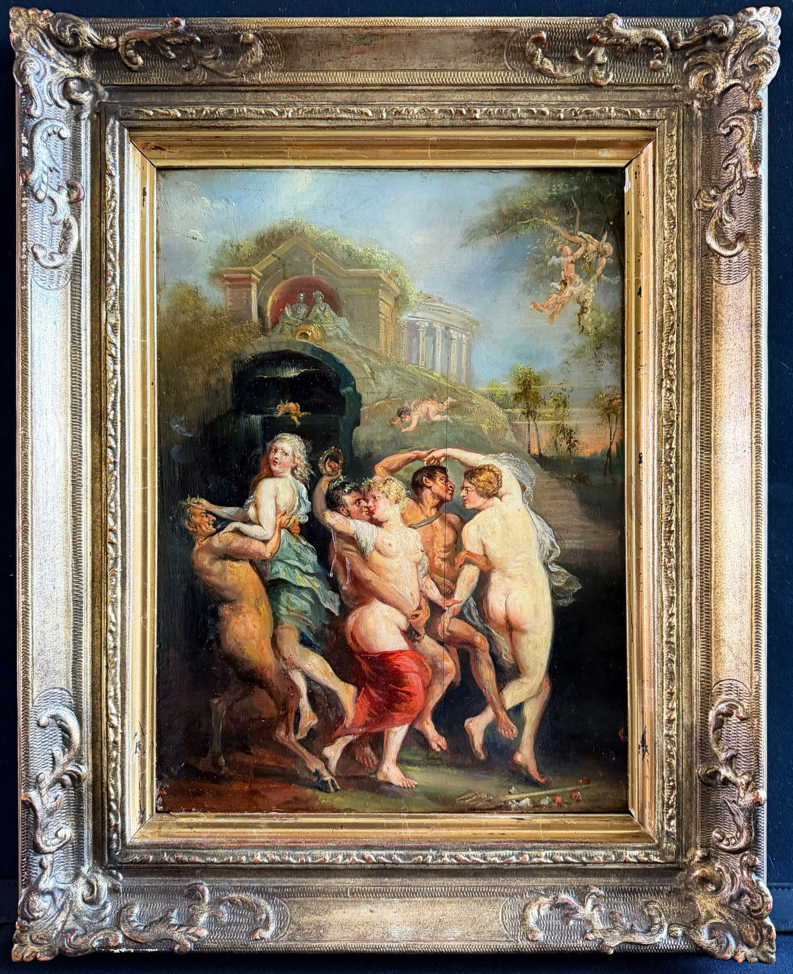 Unknown artist, copy after Rubens of a Bacchic scene - 5