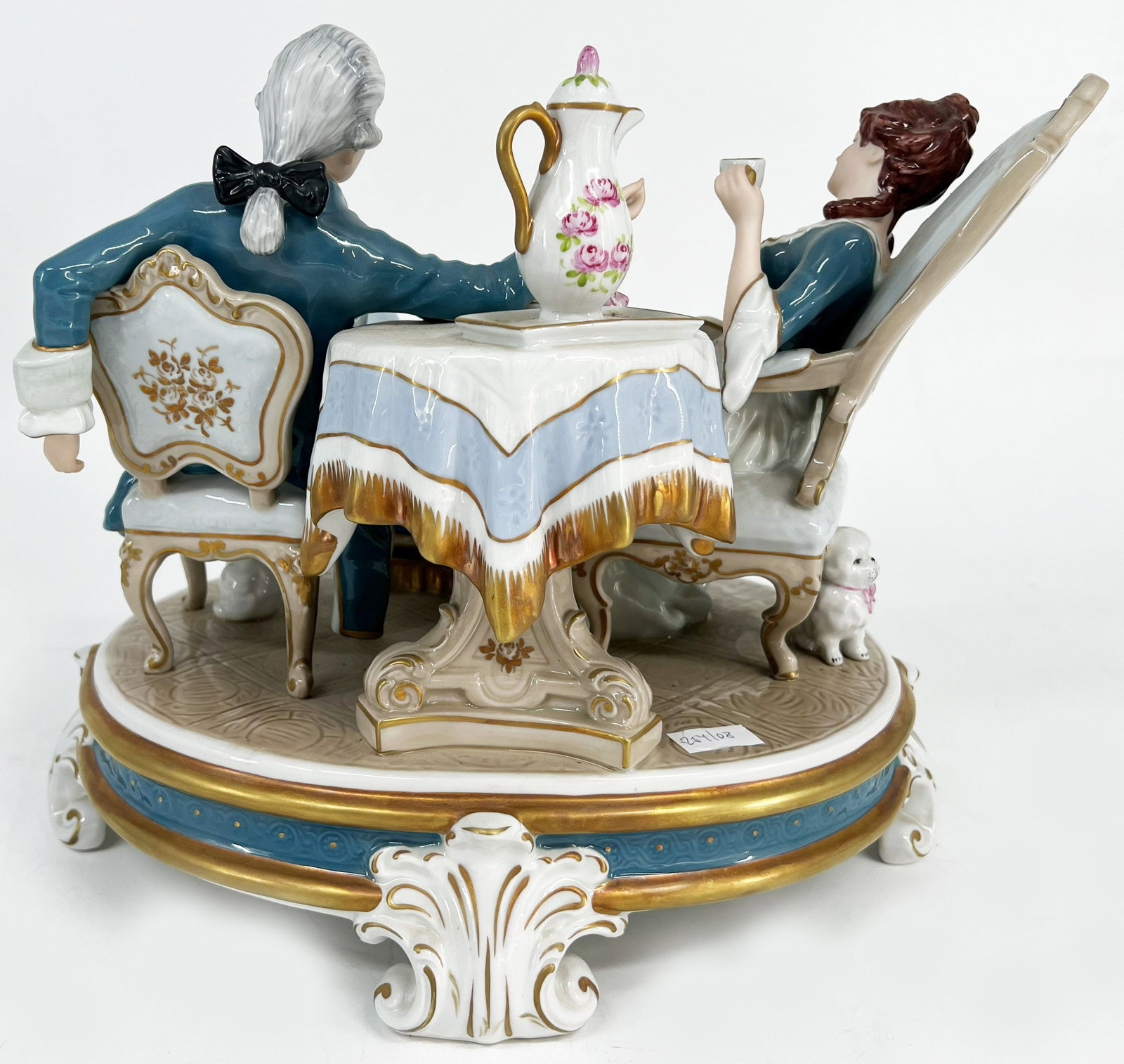 Group of figures, Royal Dux Bohemia - 2