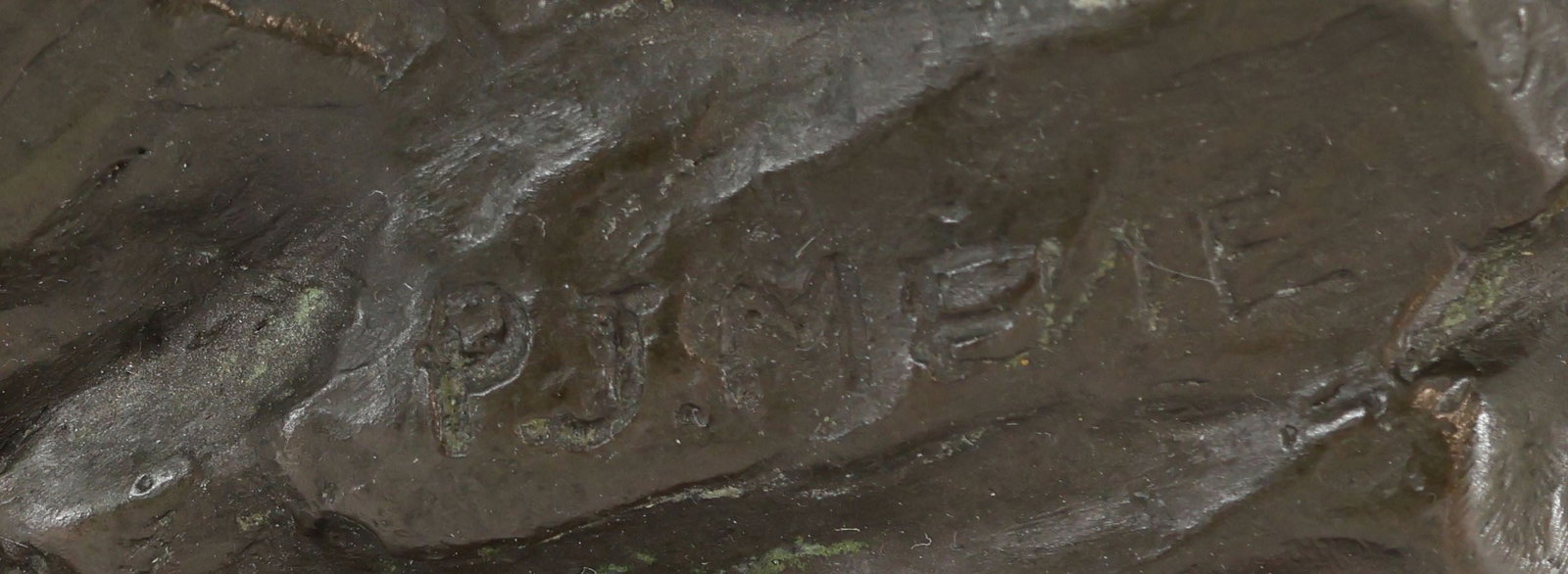 Roaring Stag, bronze - 2