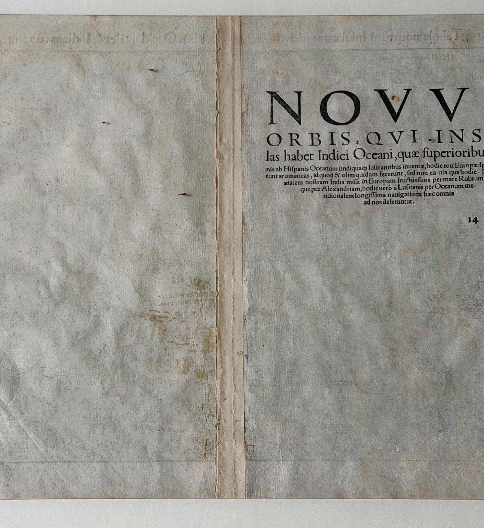 “Die Nüw Welt” (The New World), Tabula novarum insula - 6