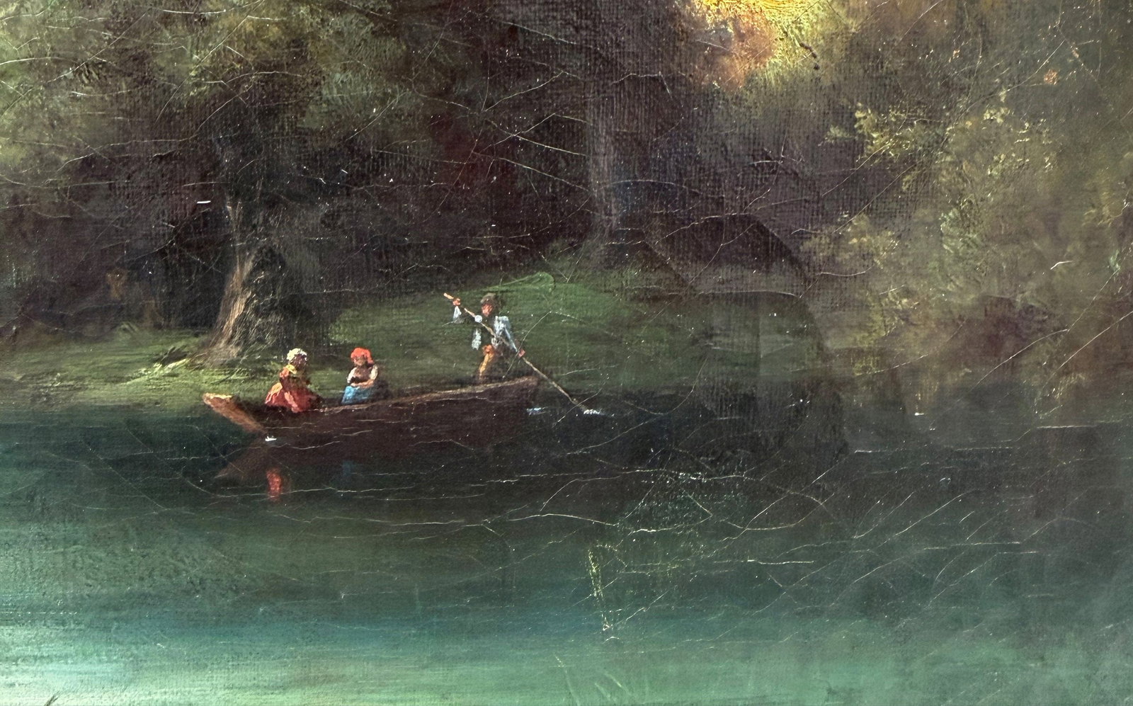 Unknown artist, second half of the 19th c., landscape - 6
