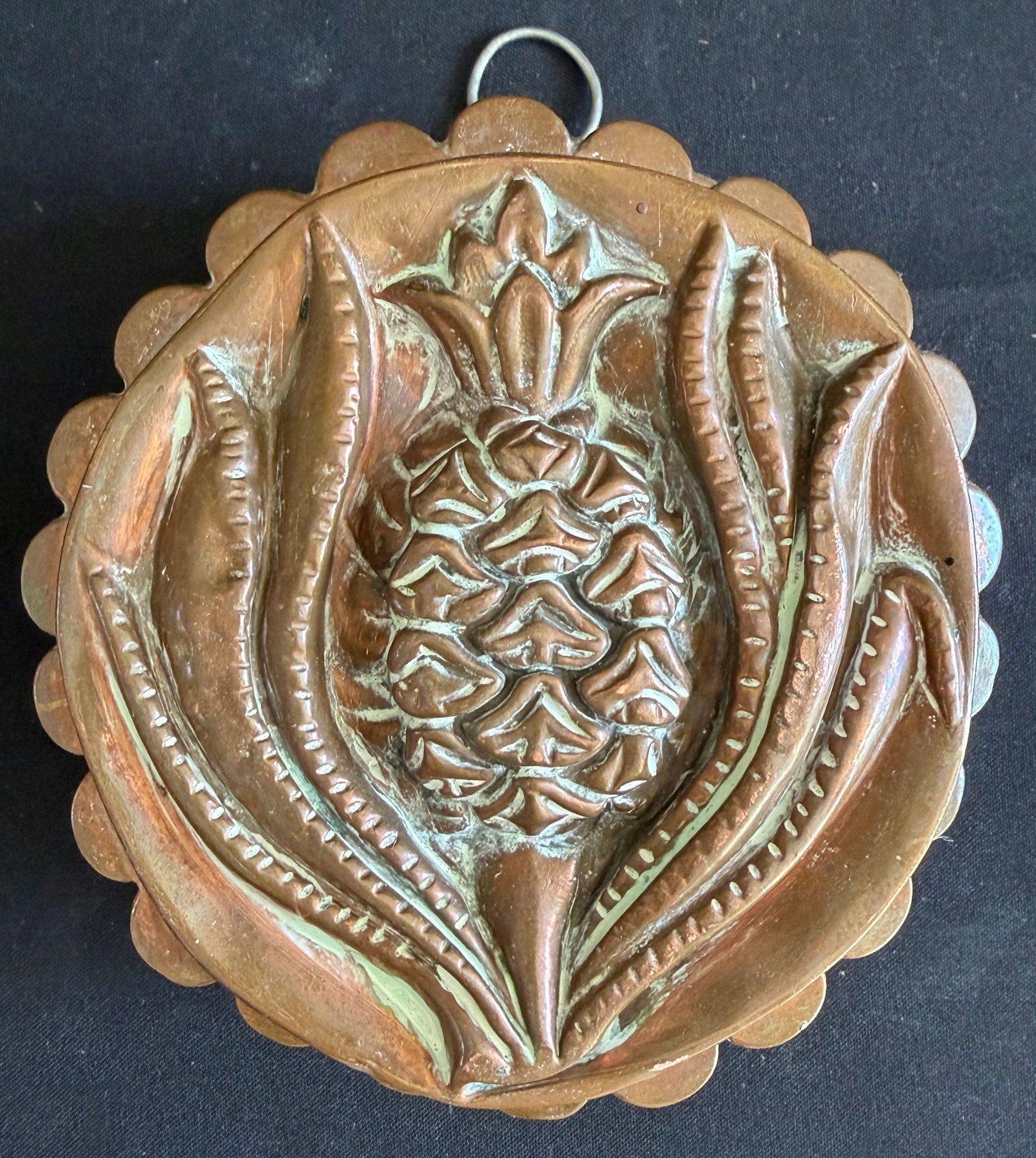 20 baking pans, 19th century, copper - 11