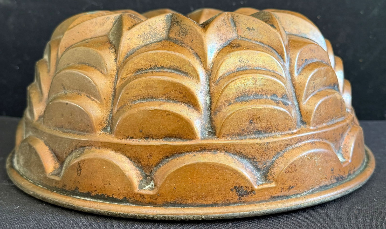 20 baking pans, 19th century, copper - 8