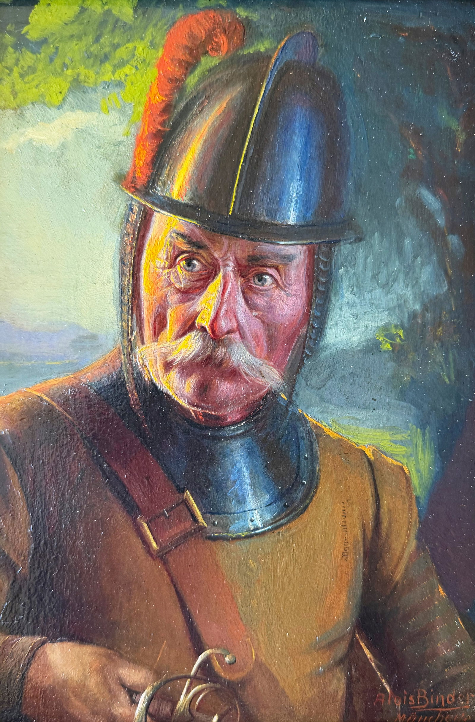 Set of four portrait heads: VOWE and BINDER - 12