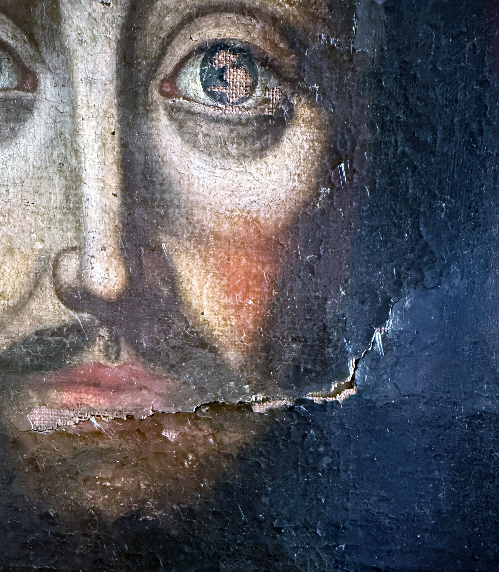 Unknown artist, 17th/18th century, portrait of Jesus, - 5