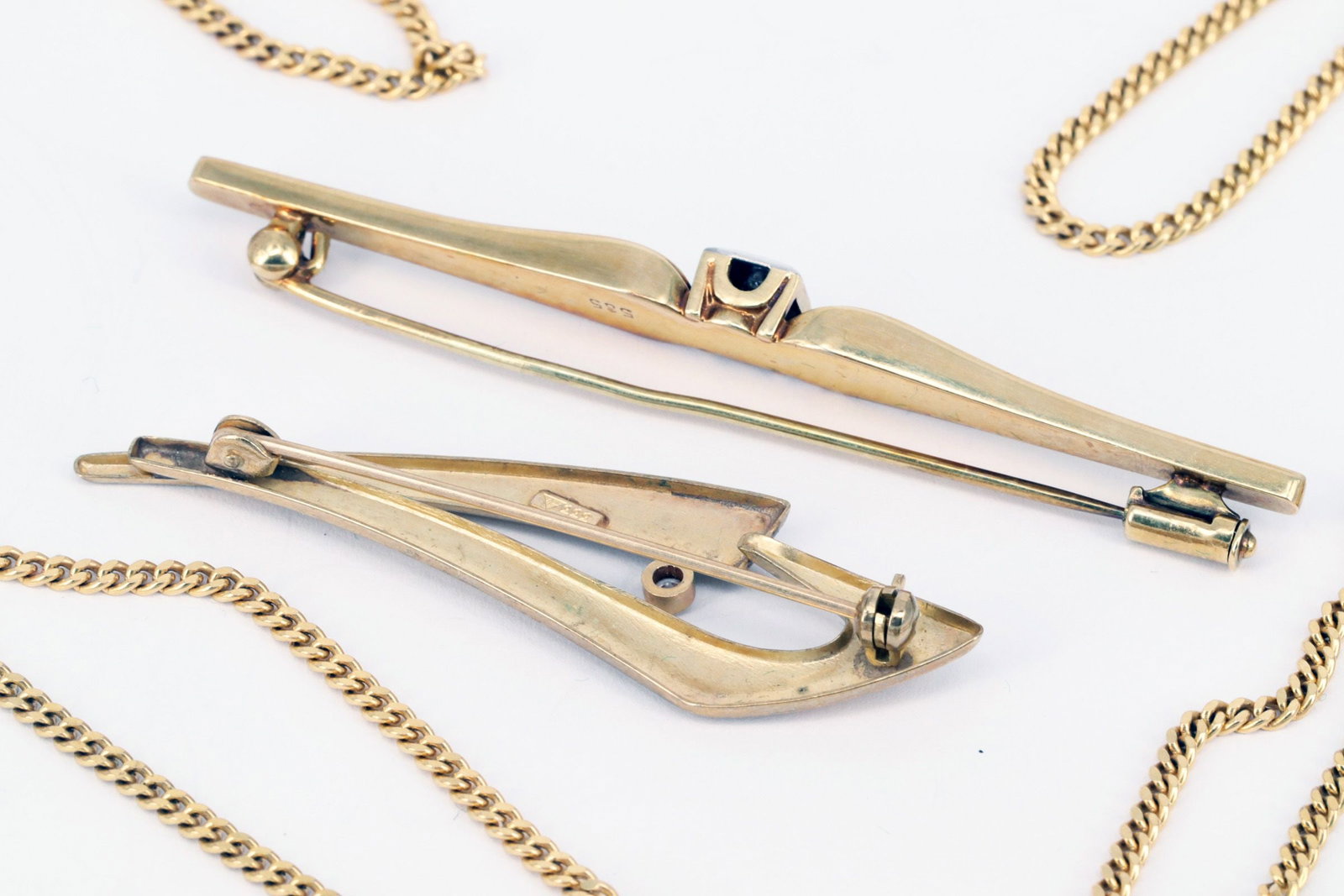 Various items of jewellery, gold, signs of wear - 6