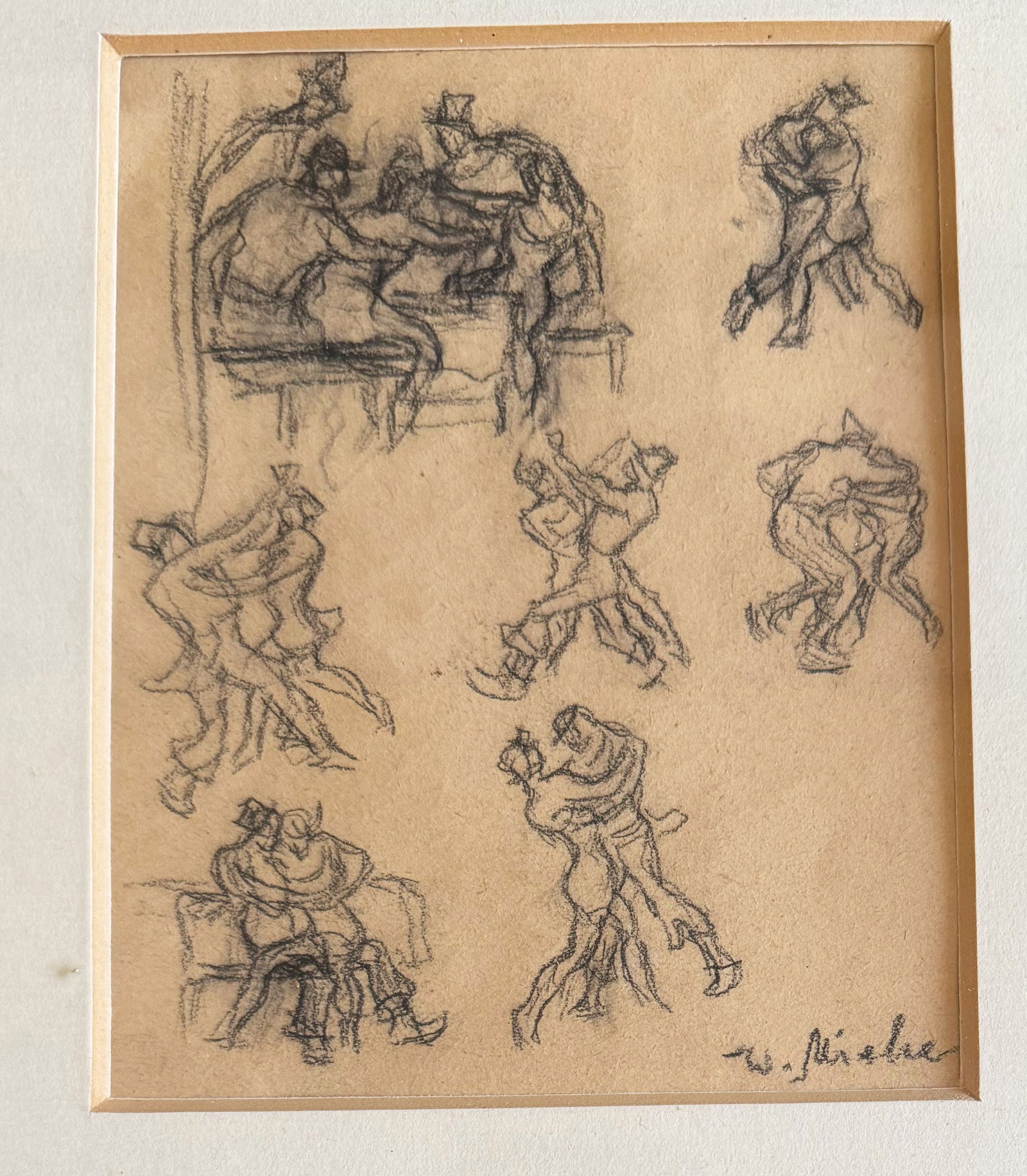 Walter MIEHE (1883–1972), 2 drawings: - 8