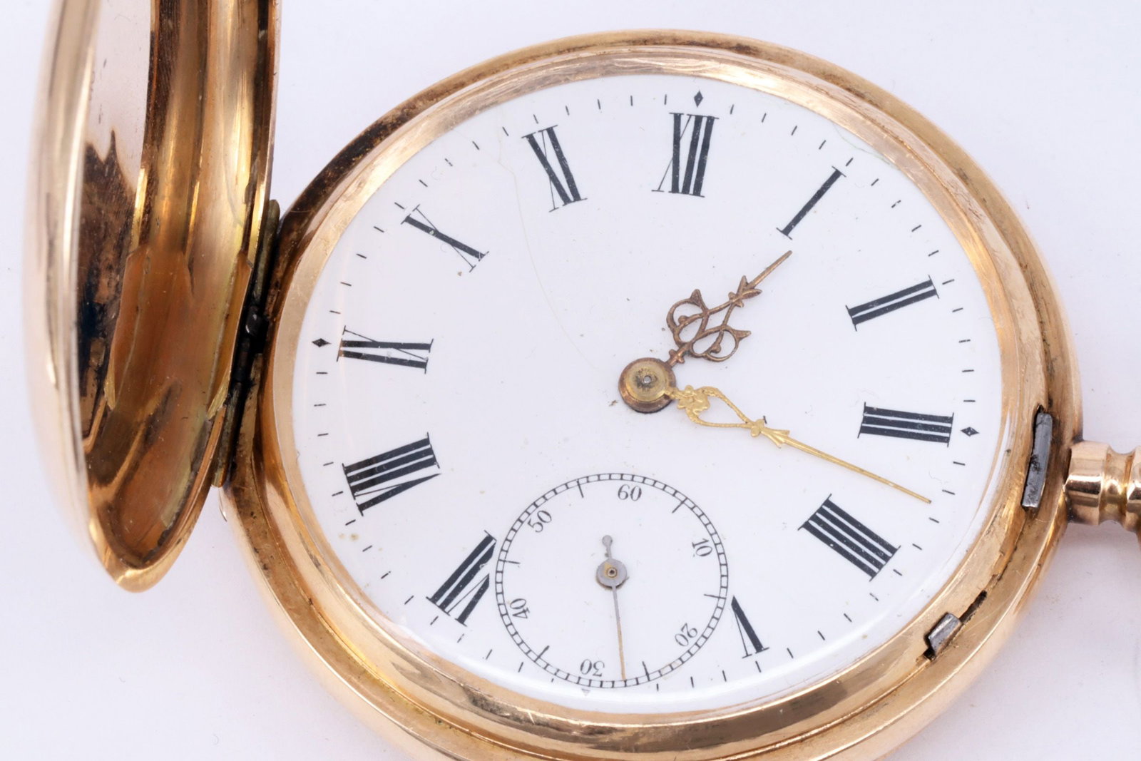 2 pocket watches, both watches start running - 3