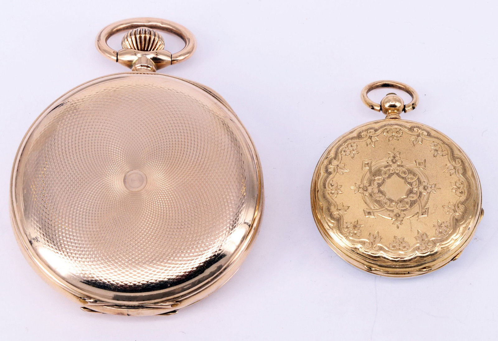 2 pocket watches, both watches start running - 8