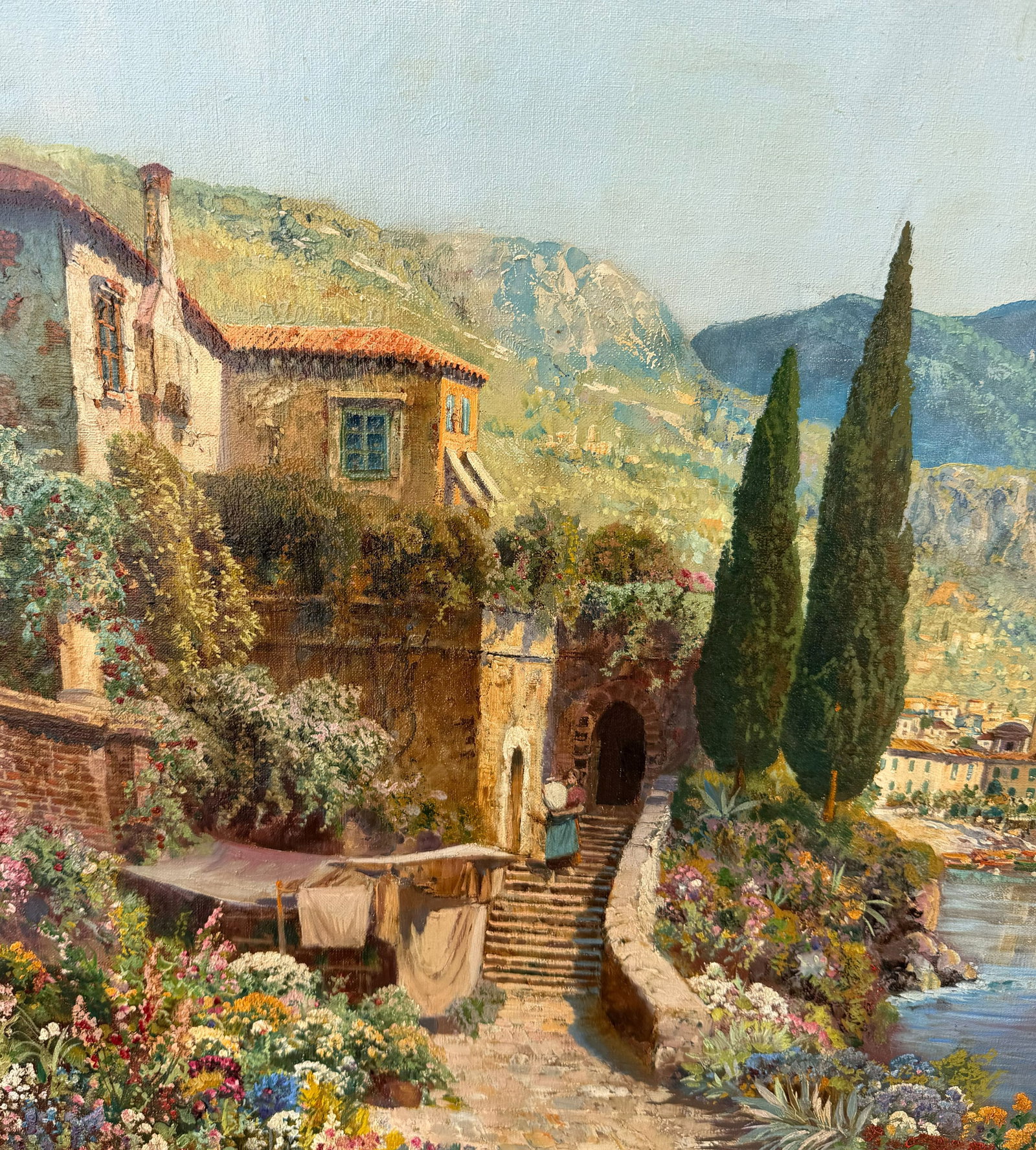ARNEGGER. Italian Coastal Landscape - 5