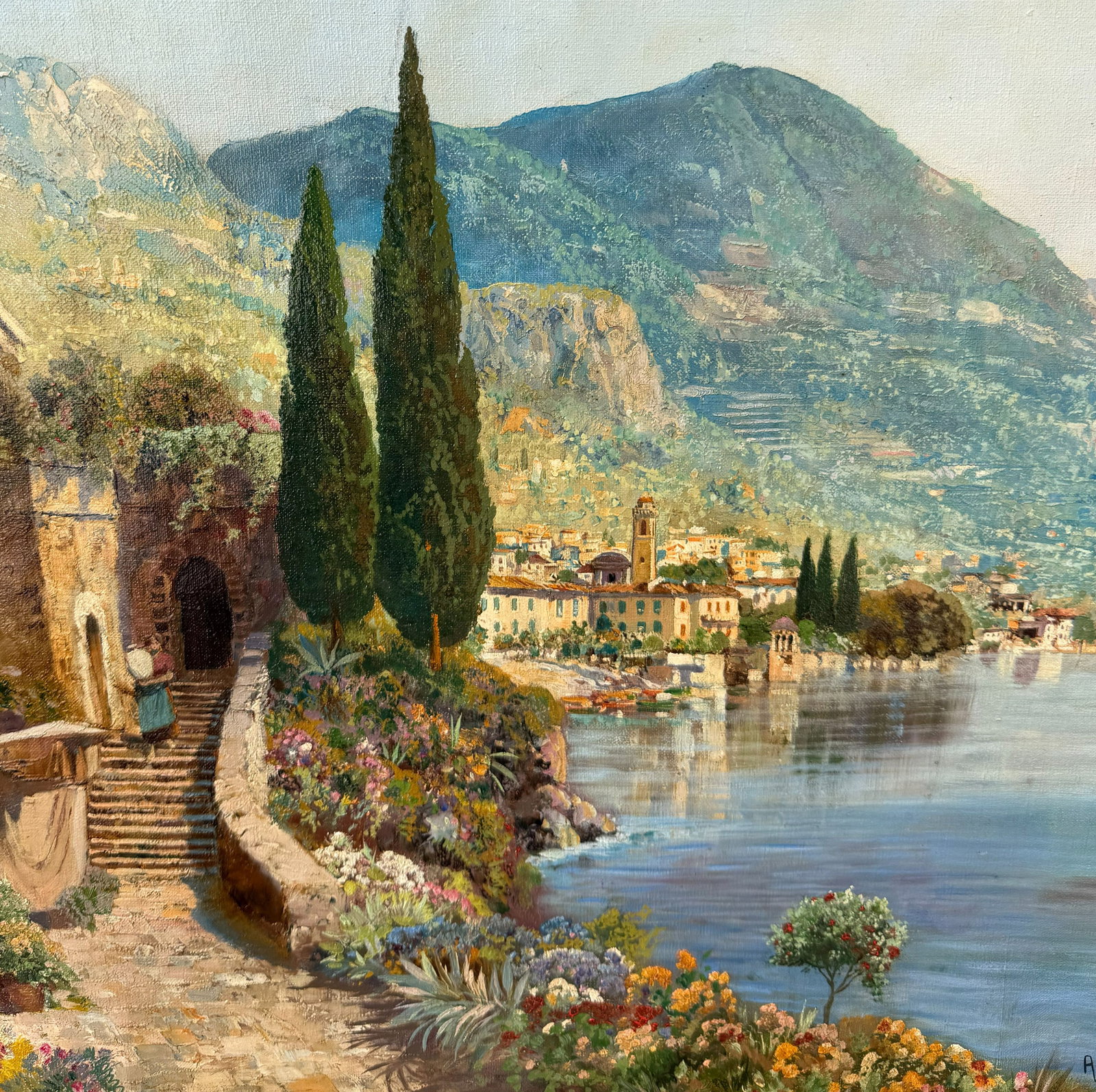 ARNEGGER. Italian Coastal Landscape - 6