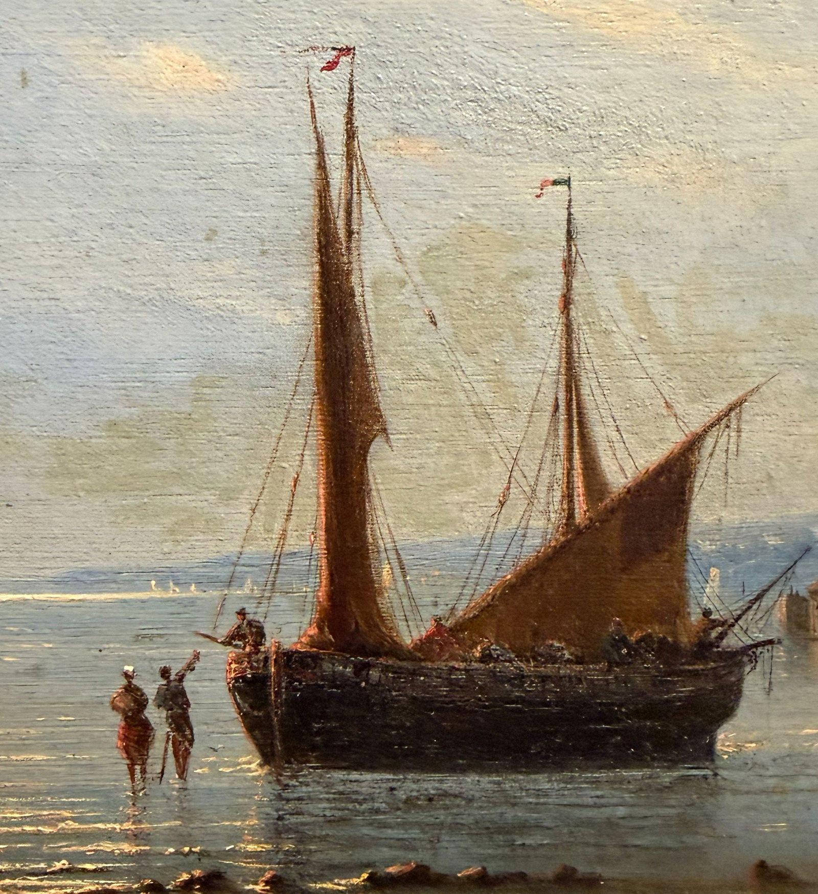 BURLING, Port with ships in Normandy - 4