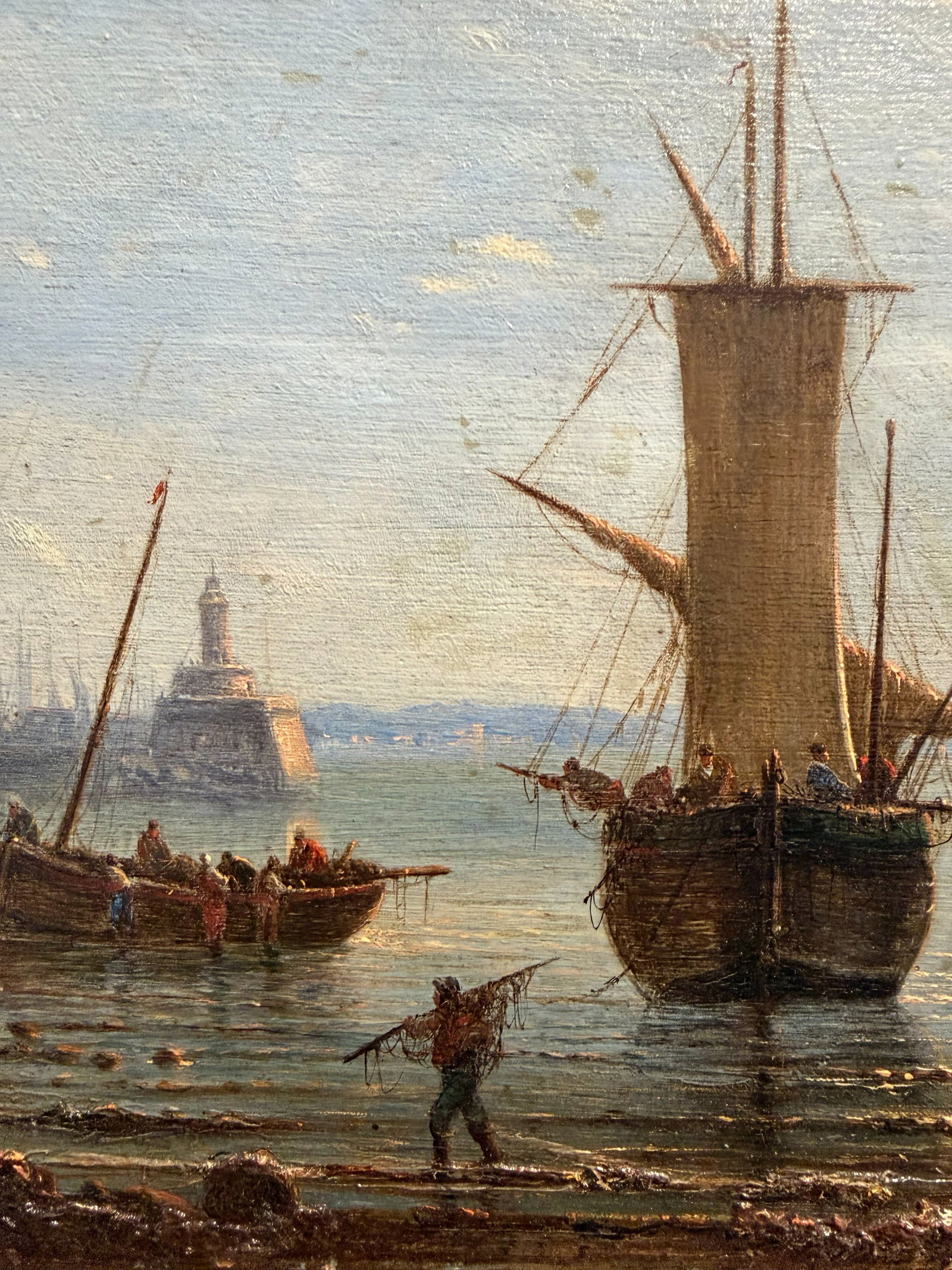 BURLING, Port with ships in Normandy - 5