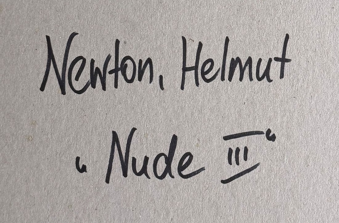 4 x Helmut Newton, nude photographs, - 8