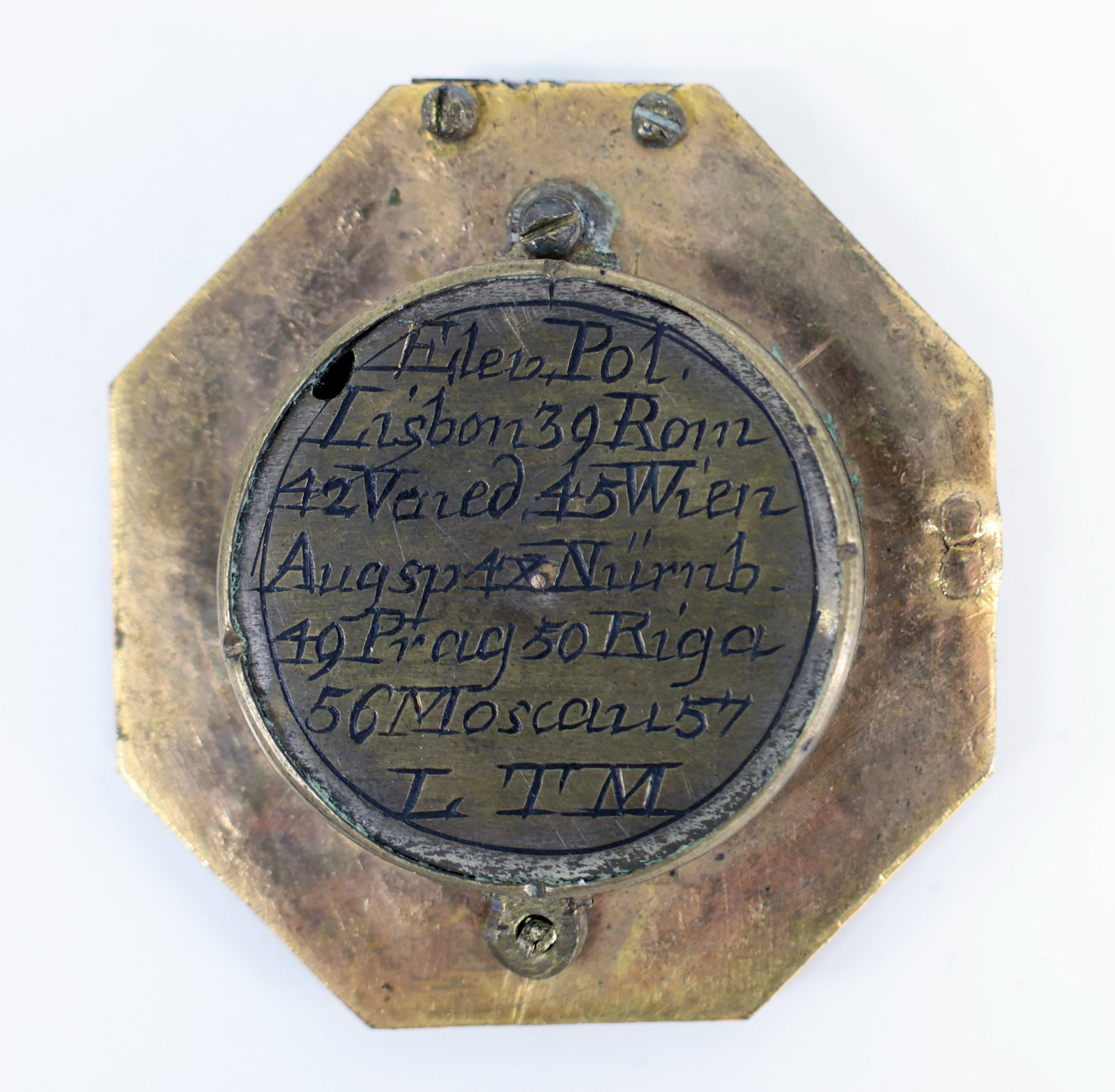 Collection of historical travel sundials, compasses - 6