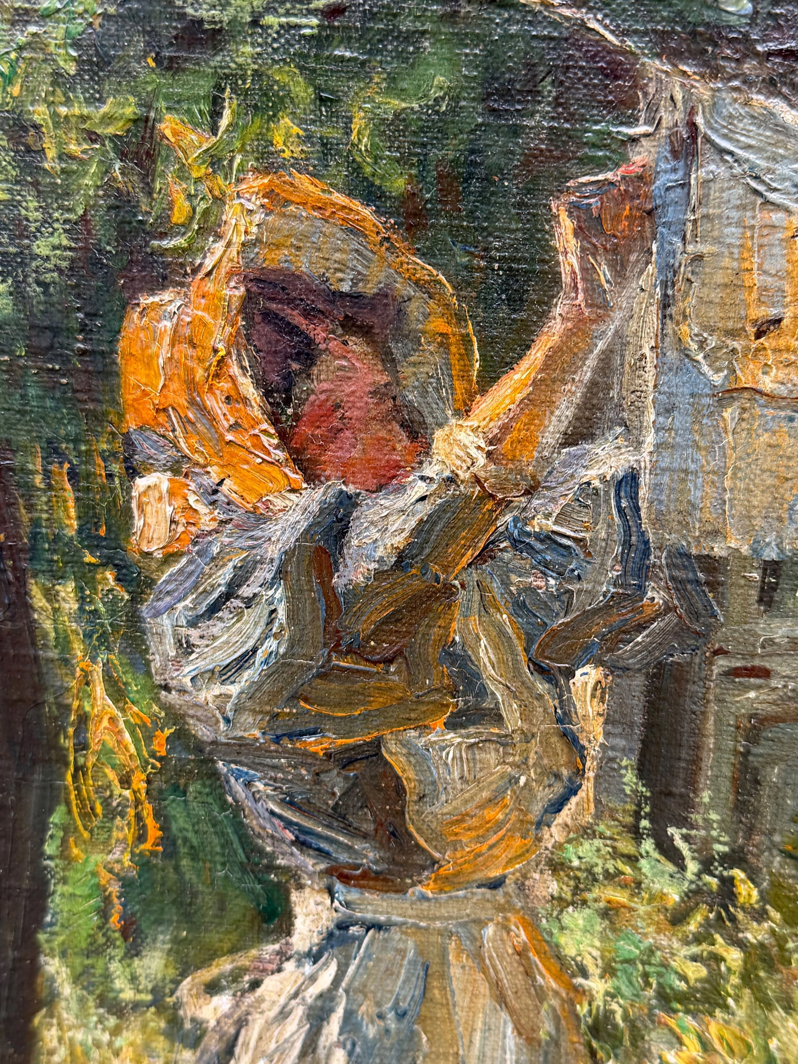 Ferdinand DORSCH, Woman Doing Laundry - 2