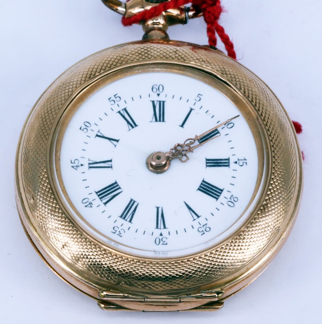 18 pocket watches, tailcoat watches, 2 in 14 ct gold - 3
