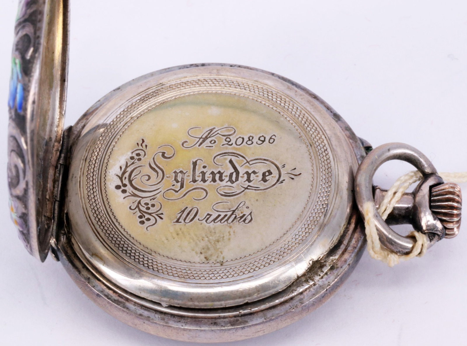 18 pocket watches, tailcoat watches, 2 in 14 ct gold - 7