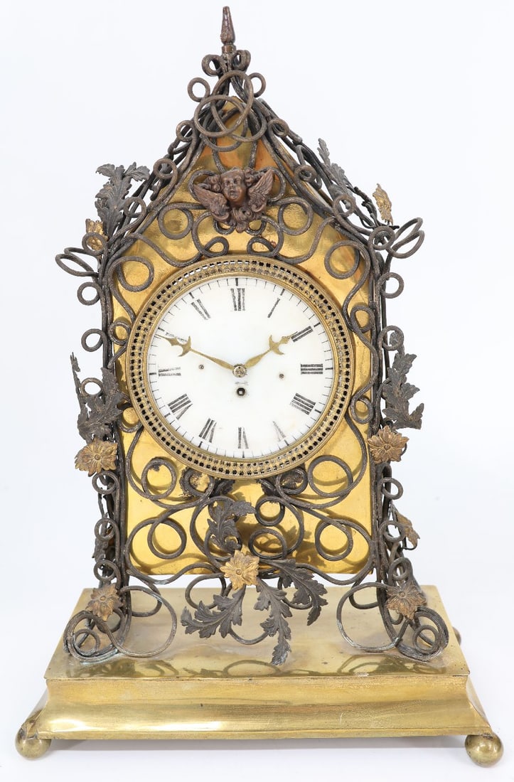 2 clocks, running, signs of age - 2