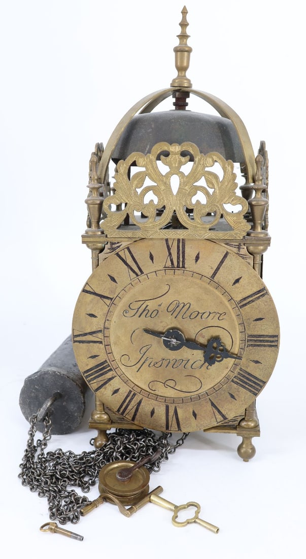 2 clocks, running, signs of age - 3