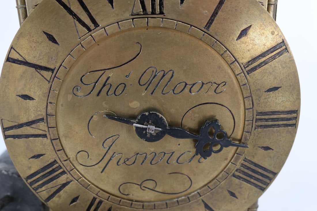 2 clocks, running, signs of age - 4