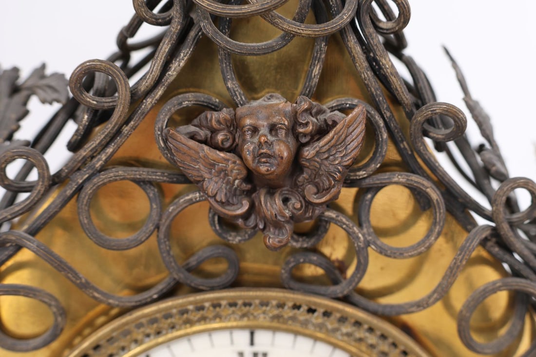 2 clocks, running, signs of age - 6