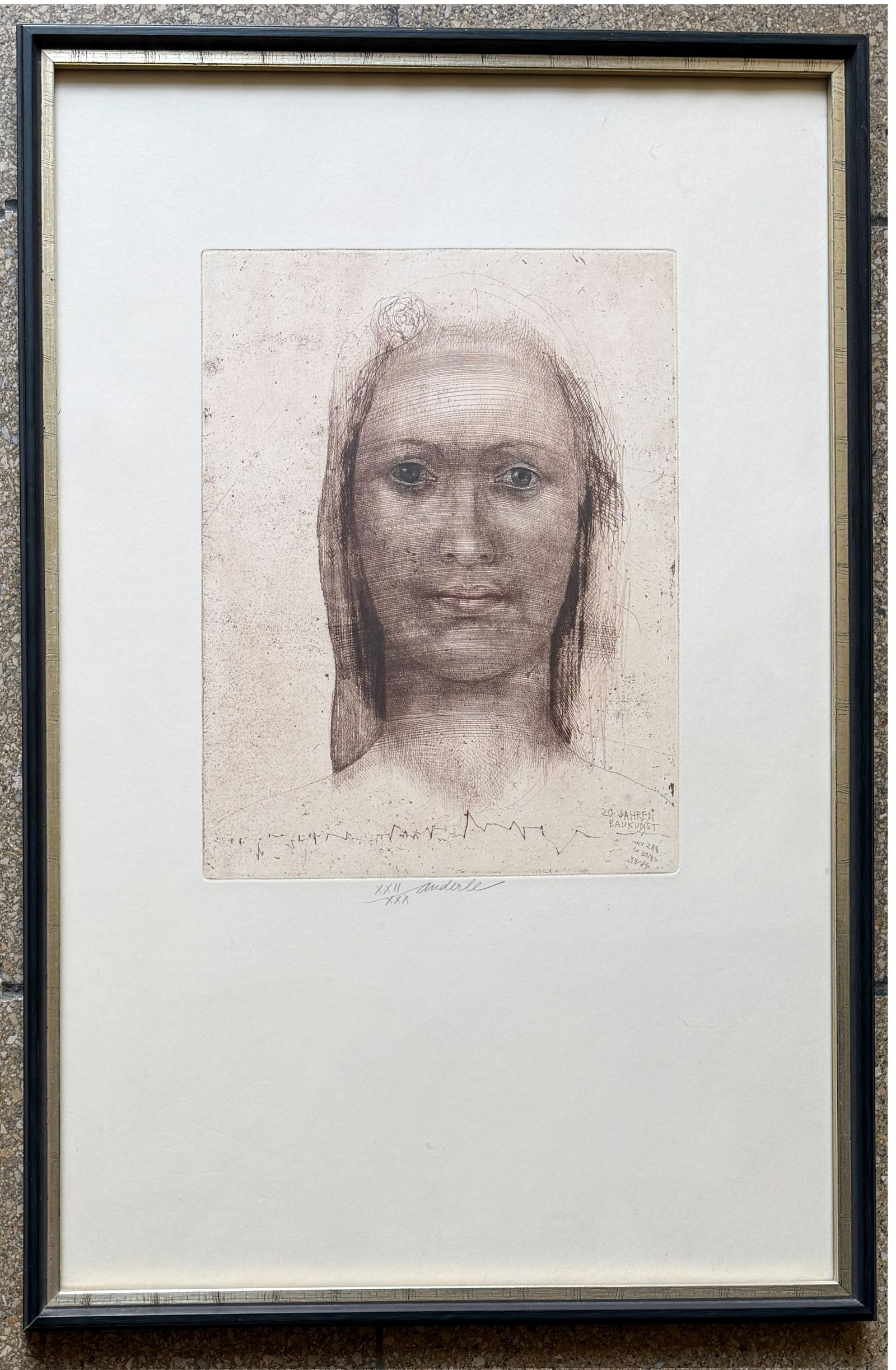 Jiri ANDERLE (1936), Portrait of a Young Lady, - 2