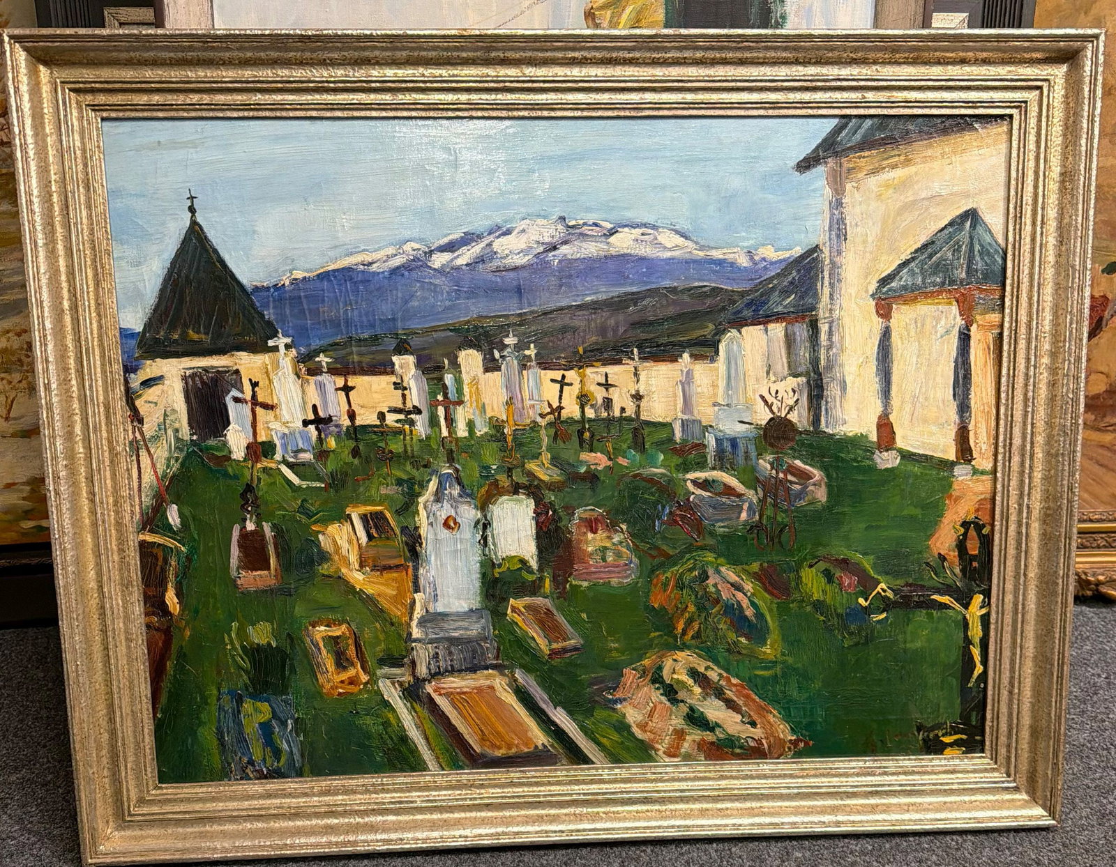 3 x Anton LAMPRECHT, 5 paintings, various periods - 19