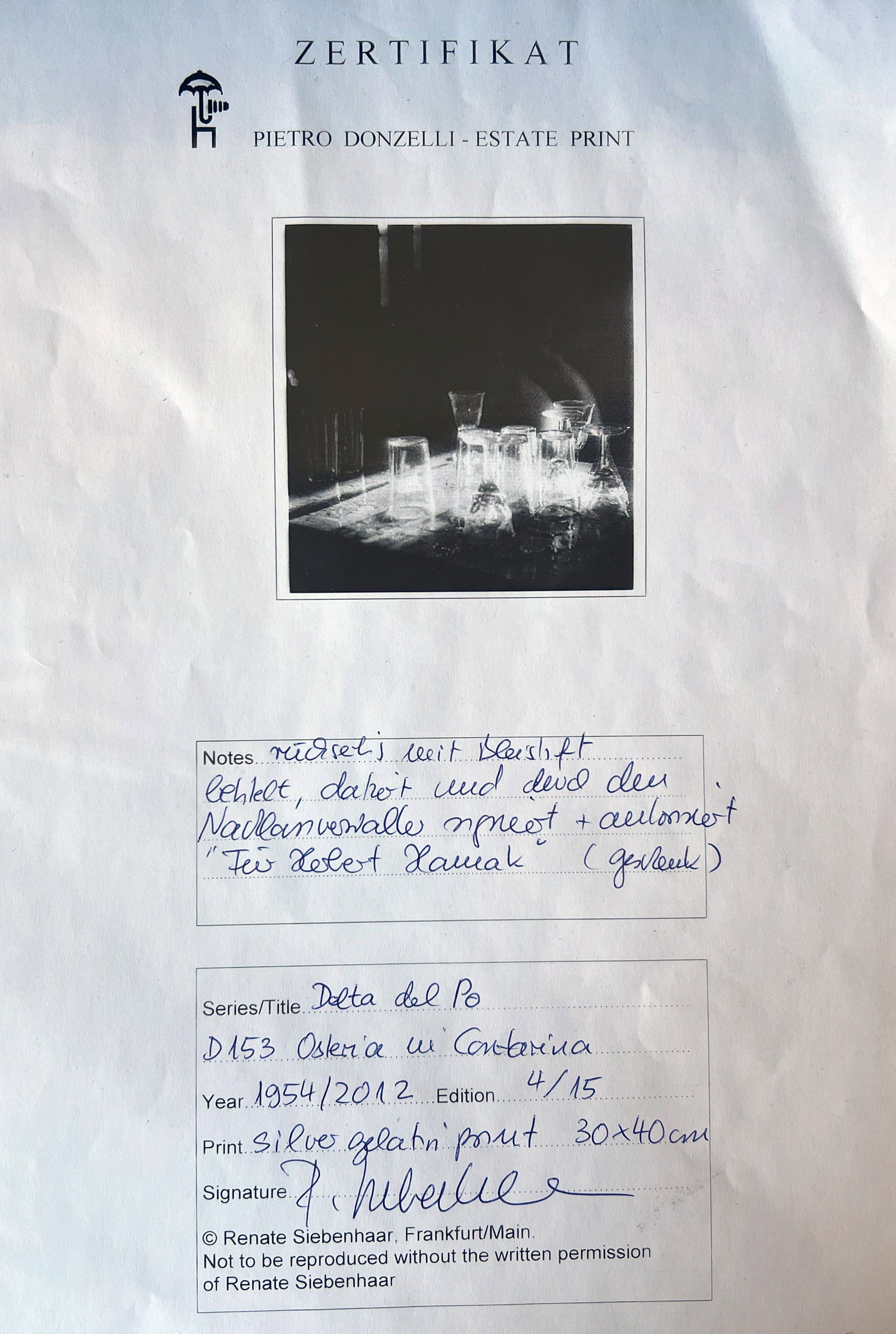 Pietro Donzelli, Osteria in Contarina - 2