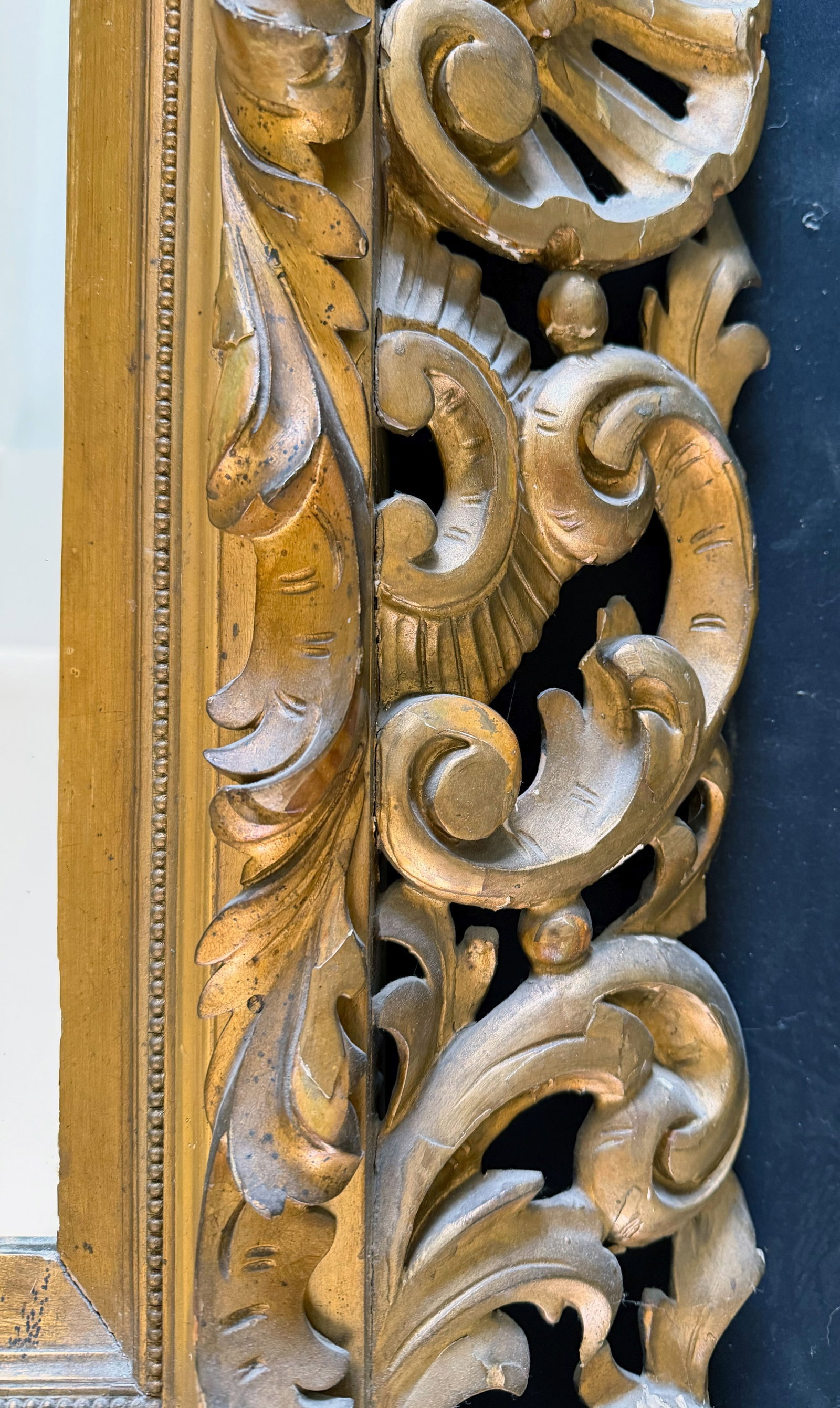 Florentine-style frame, 18th/19th century, wood, - 2