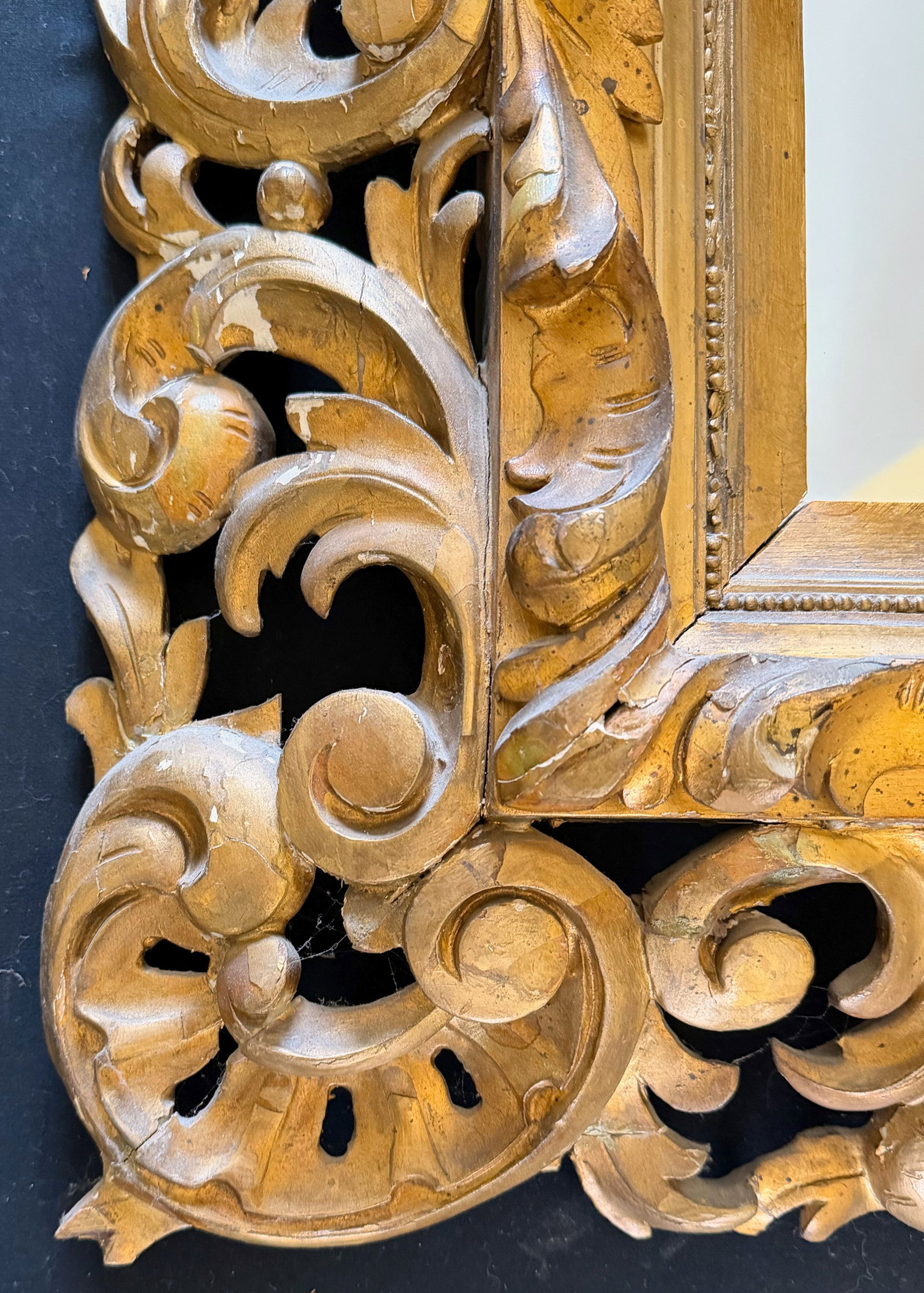 Florentine-style frame, 18th/19th century, wood, - 4