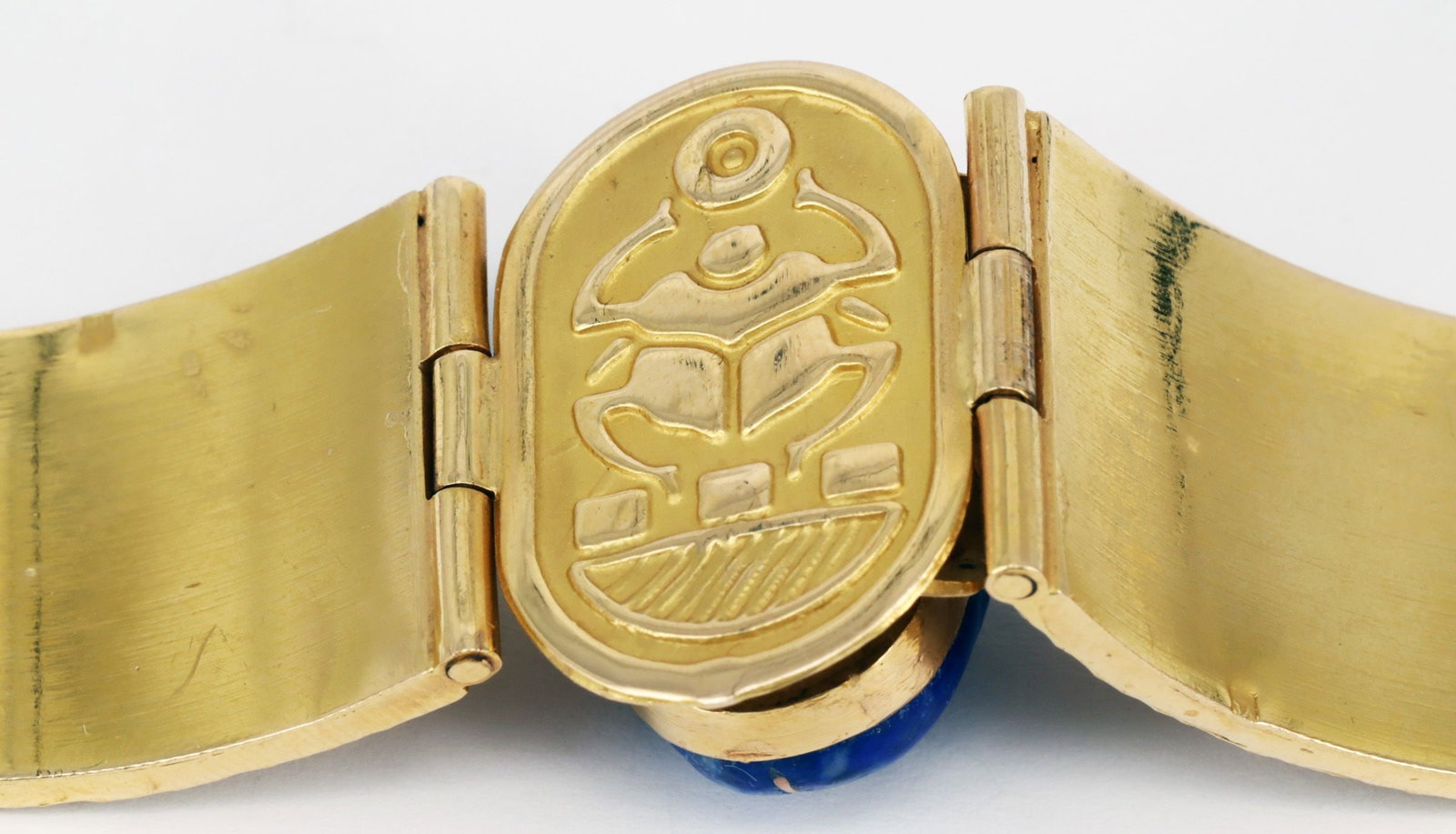 Bangle and pendant with a scarab - 9