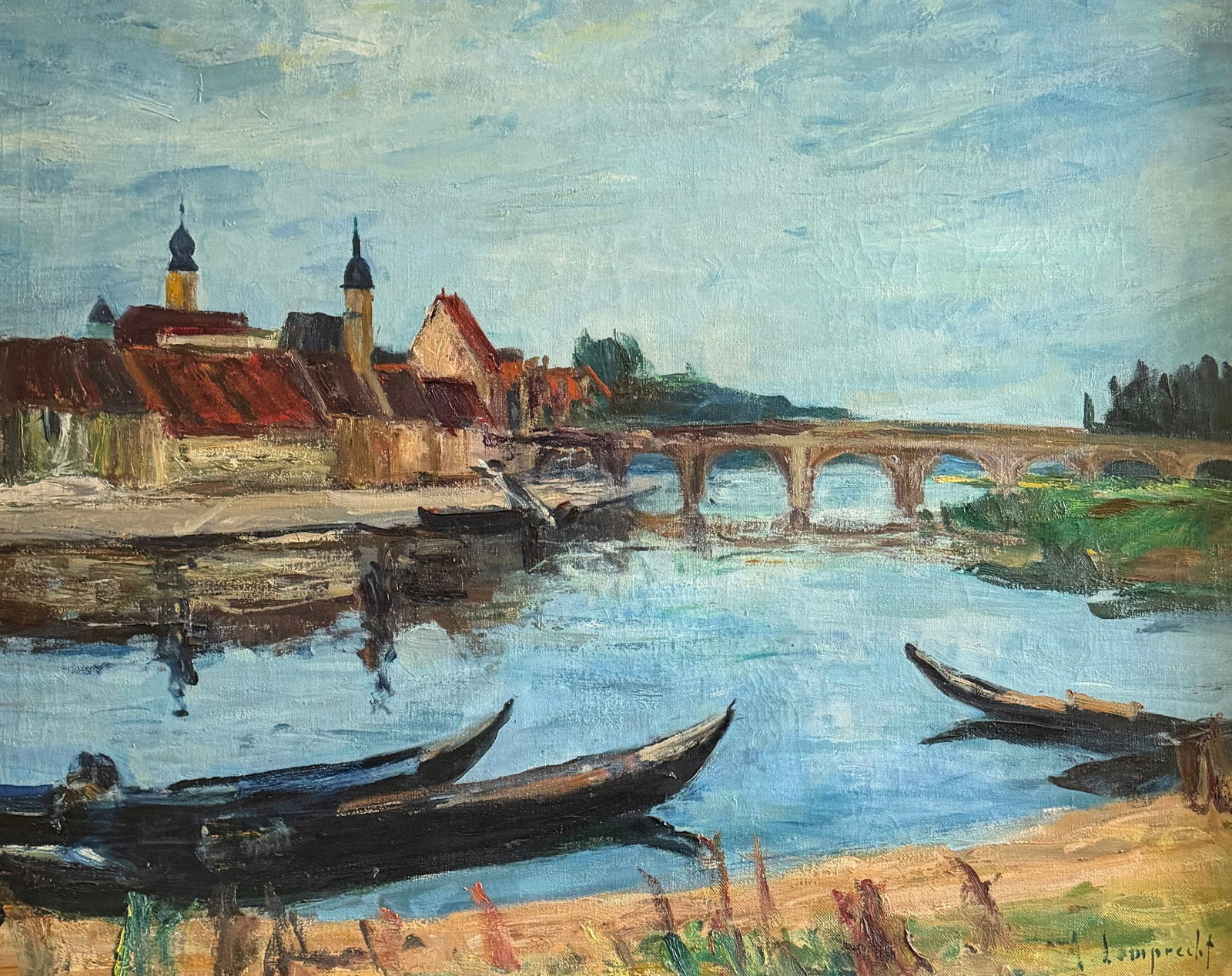 Anton LAMPRECHT, 5 paintings - 13