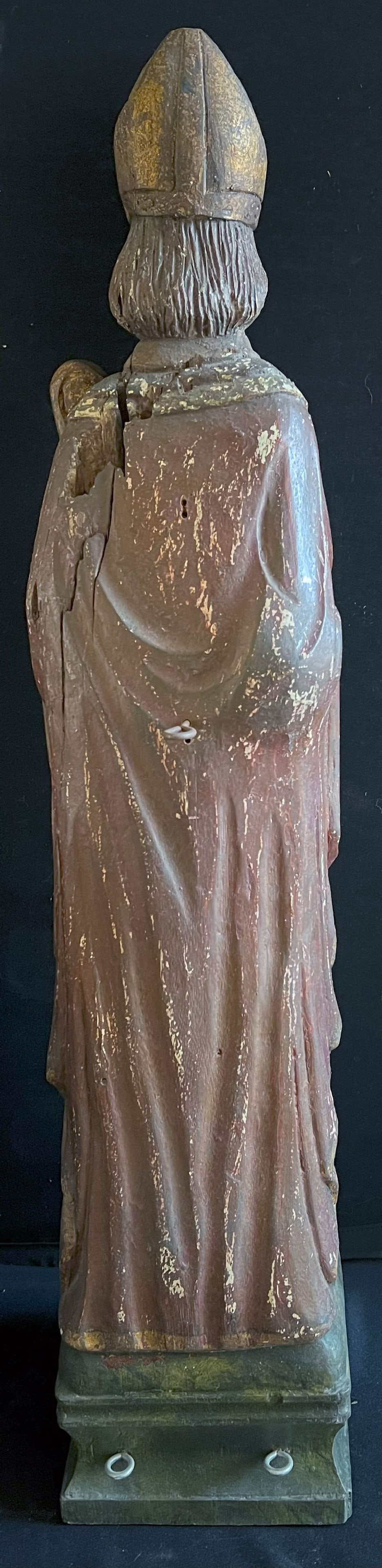 Holy bishop, 18th century, with crozier - 3