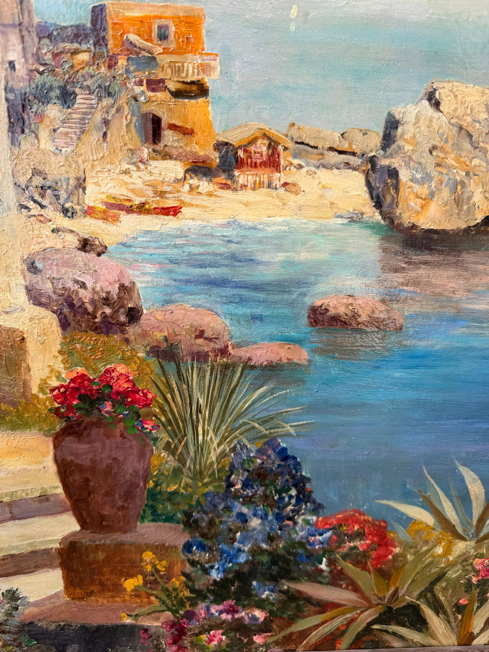 ARNEGGER. Flowering Veranda off the Italian Coast - 7