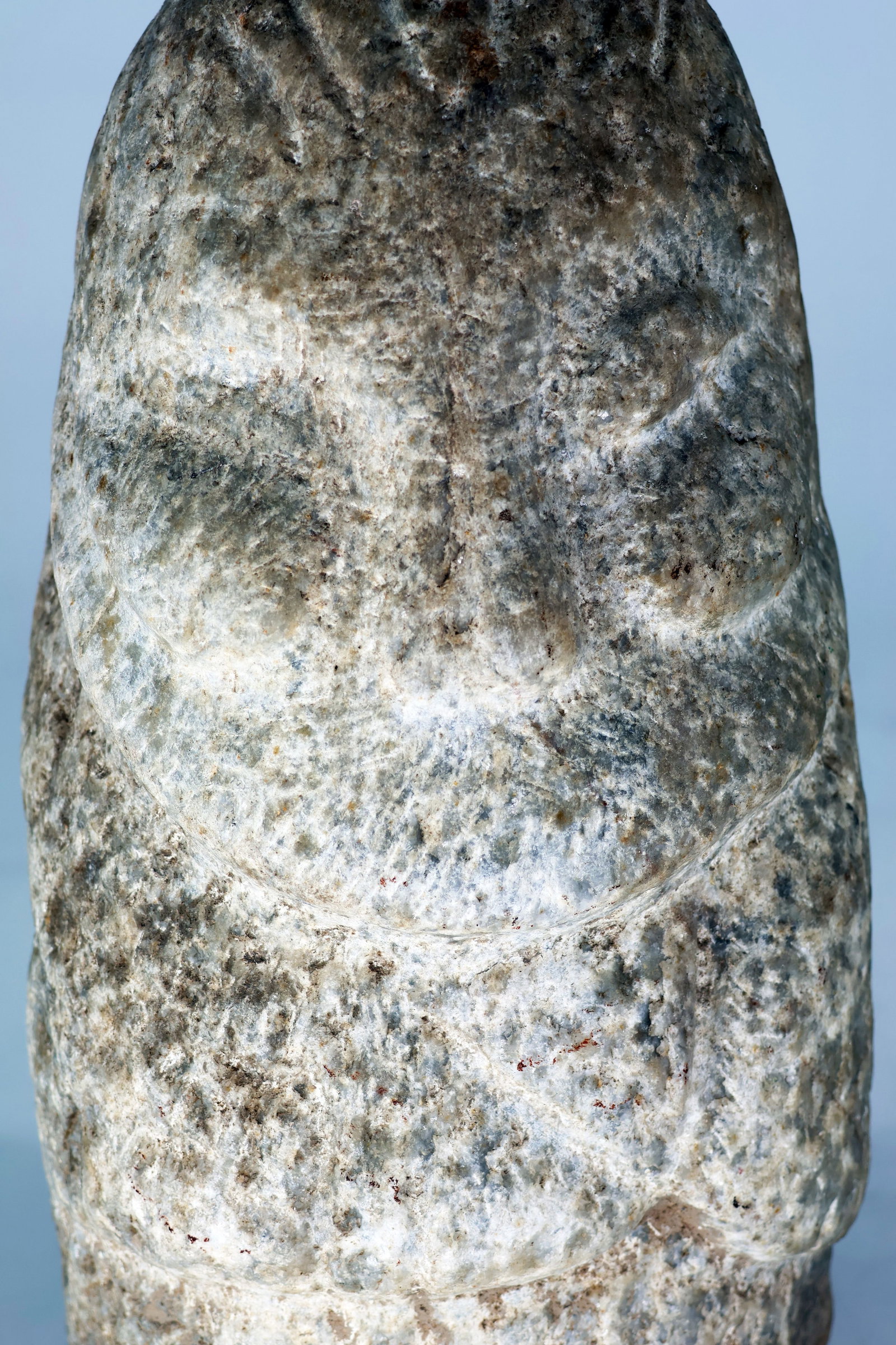 Boundary stone, face, age unknown, early Romanesque? - 4