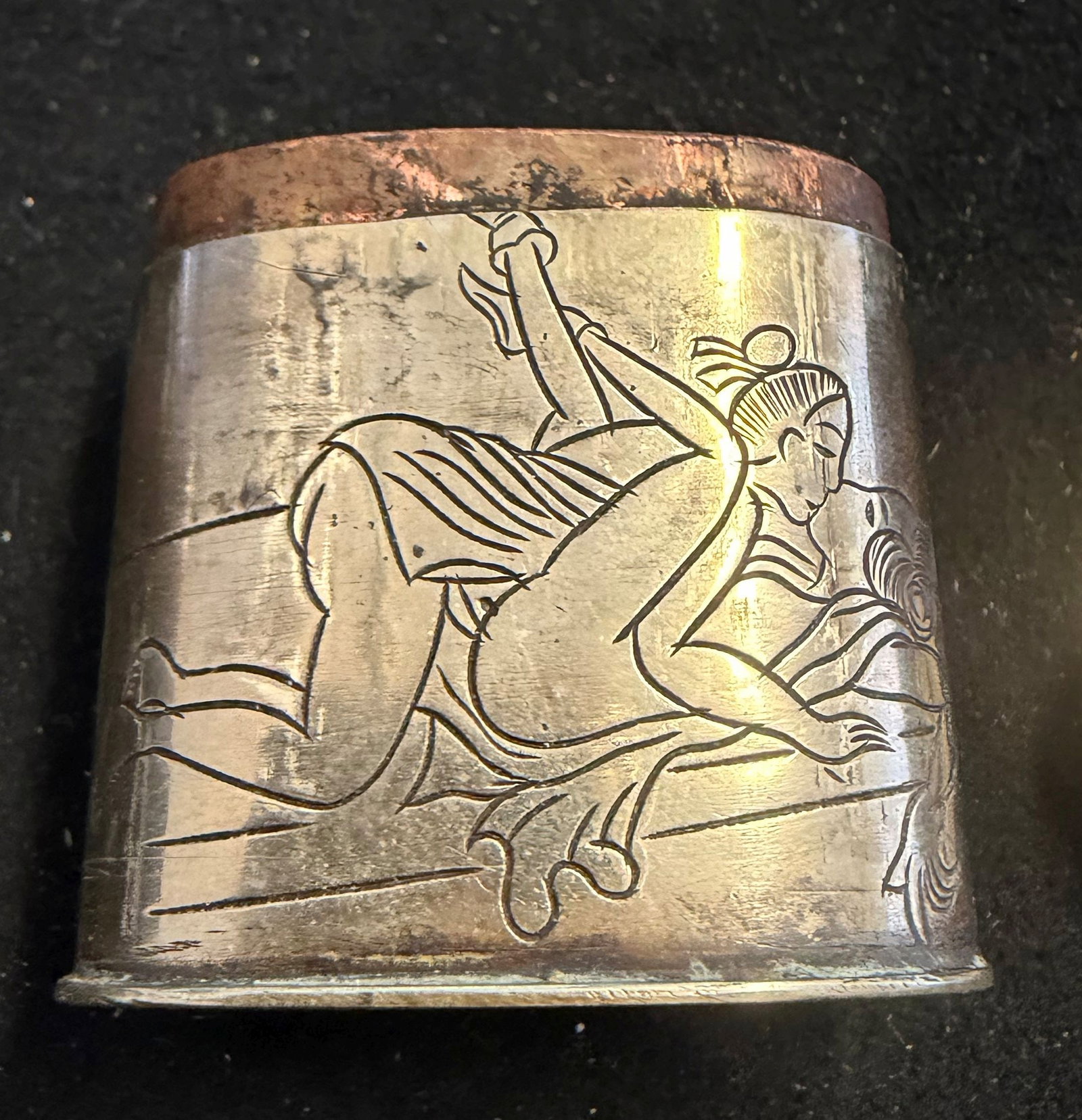 Opium box from China - 4