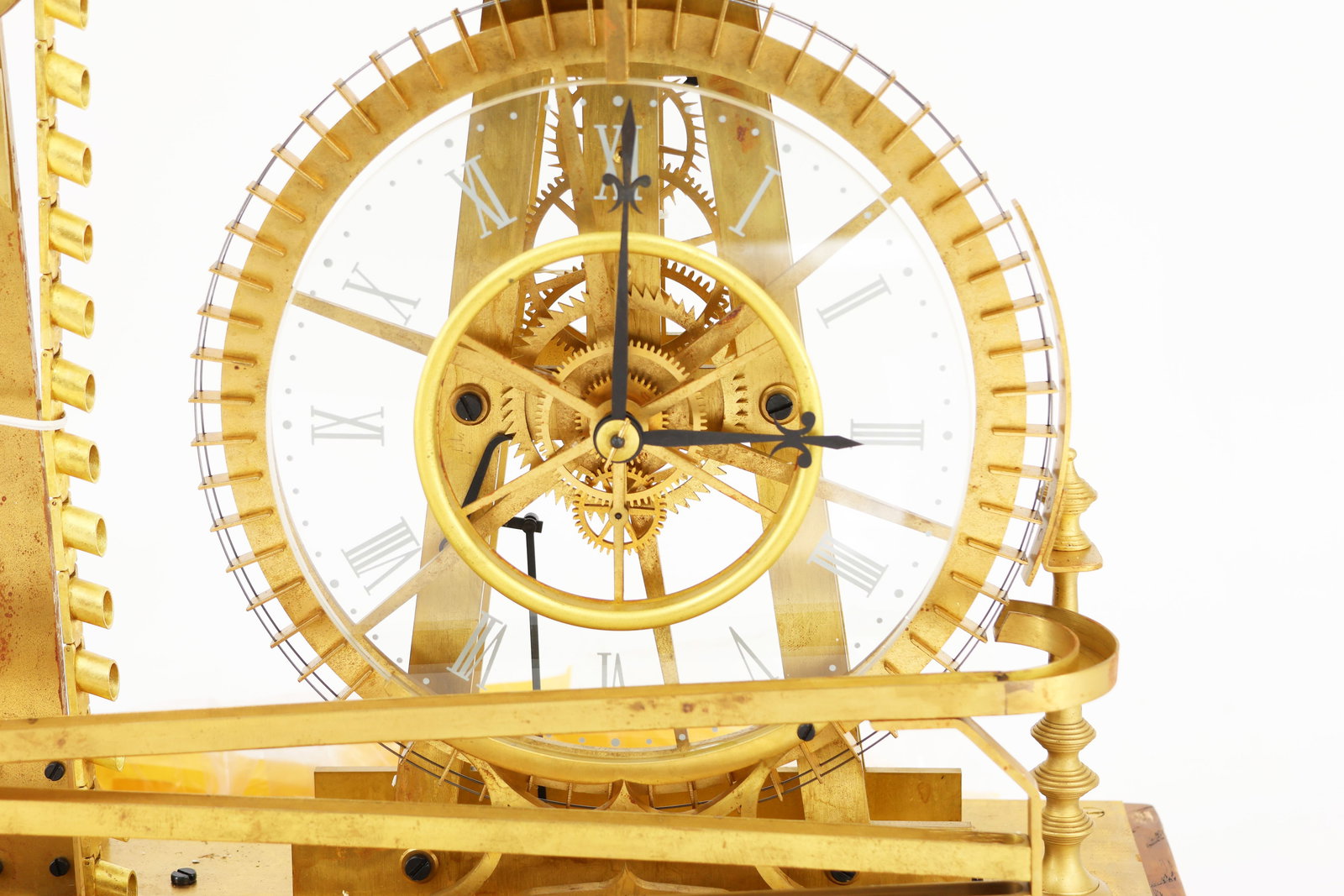Water Wheel Ball Bearing Industrial Clock, - 13