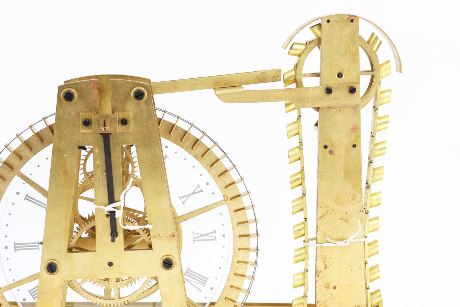 Water Wheel Ball Bearing Industrial Clock, - 15