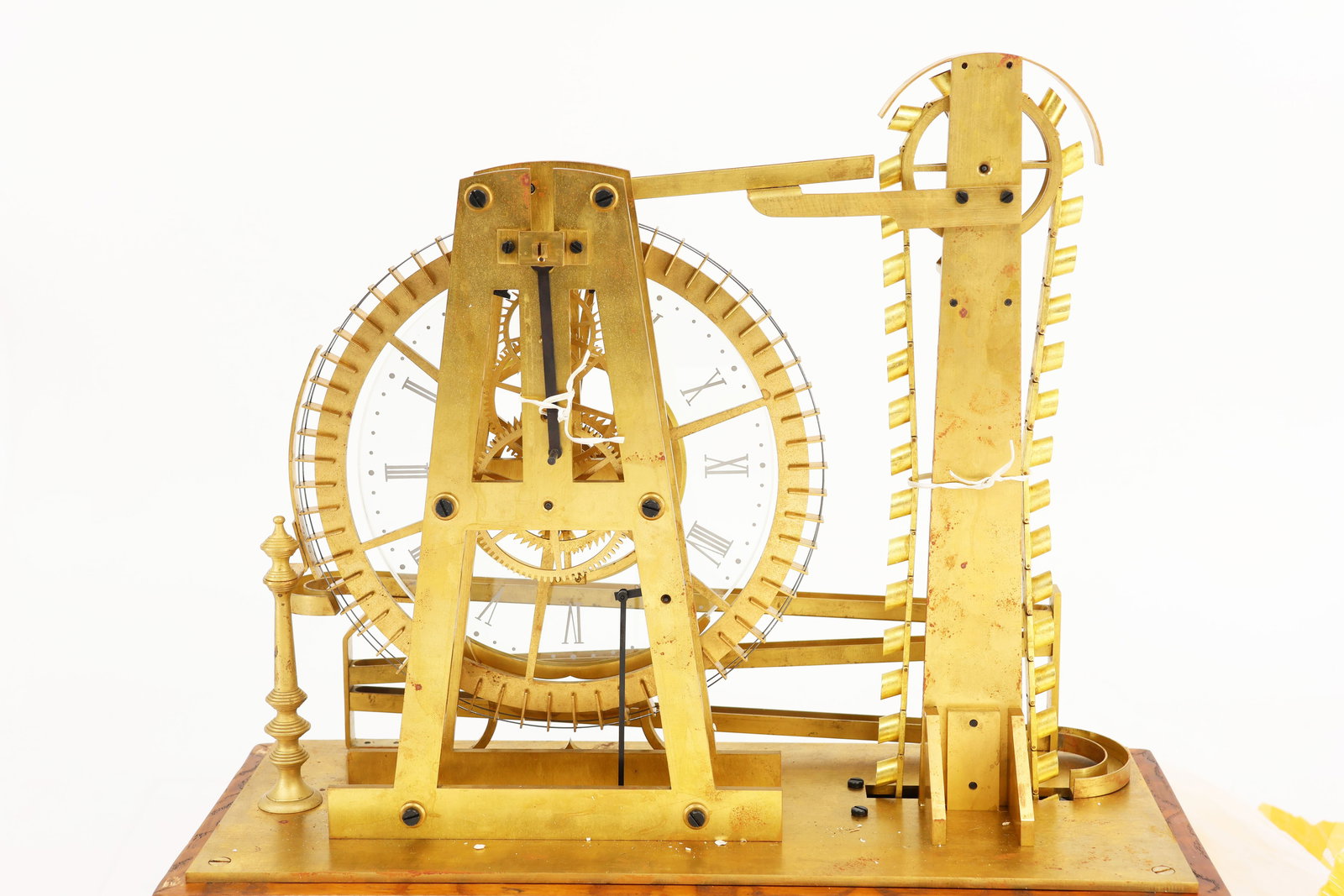 Water Wheel Ball Bearing Industrial Clock, - 16