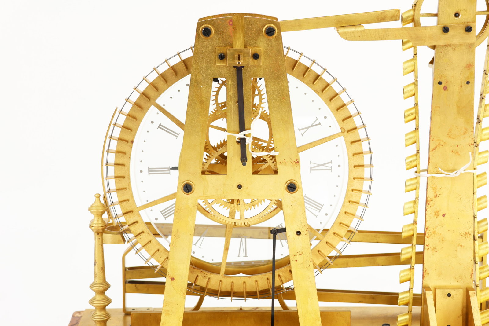 Water Wheel Ball Bearing Industrial Clock, - 17