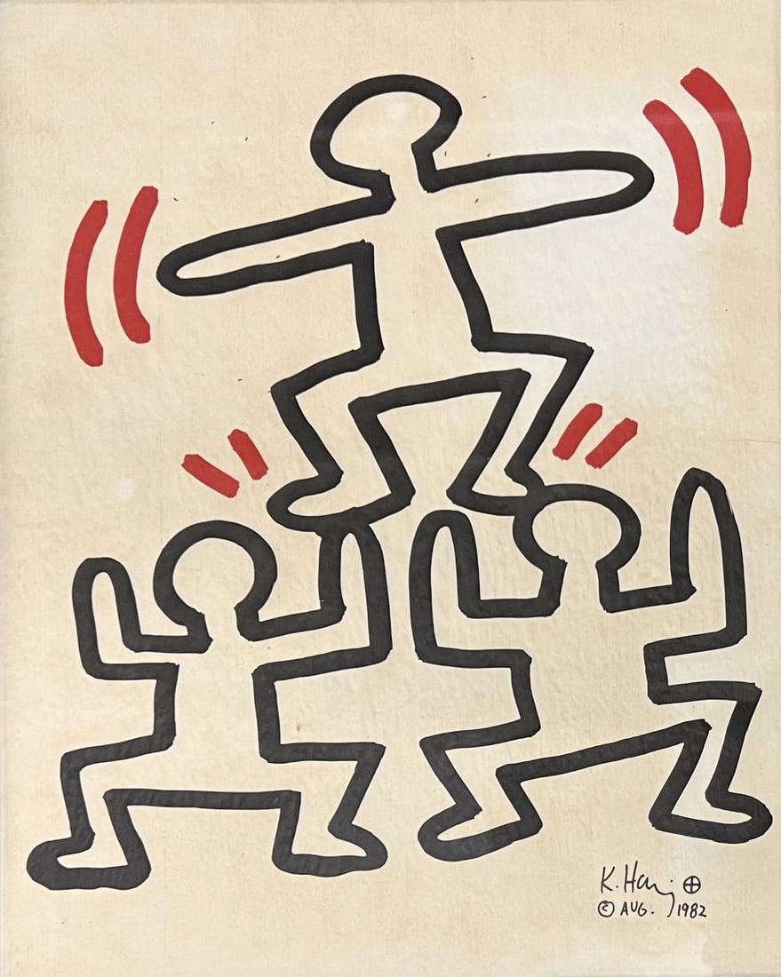 Keith Haring, “The Bayer-Suite” (“Sali-Adalat”) - 4